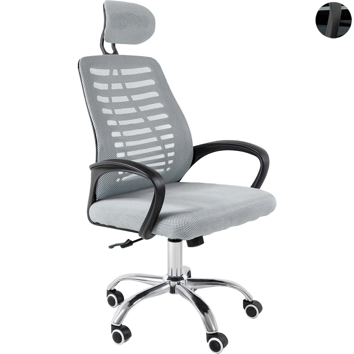Silla De Oficina Alta Ejecutiva Escritorio Ajustable Mesh