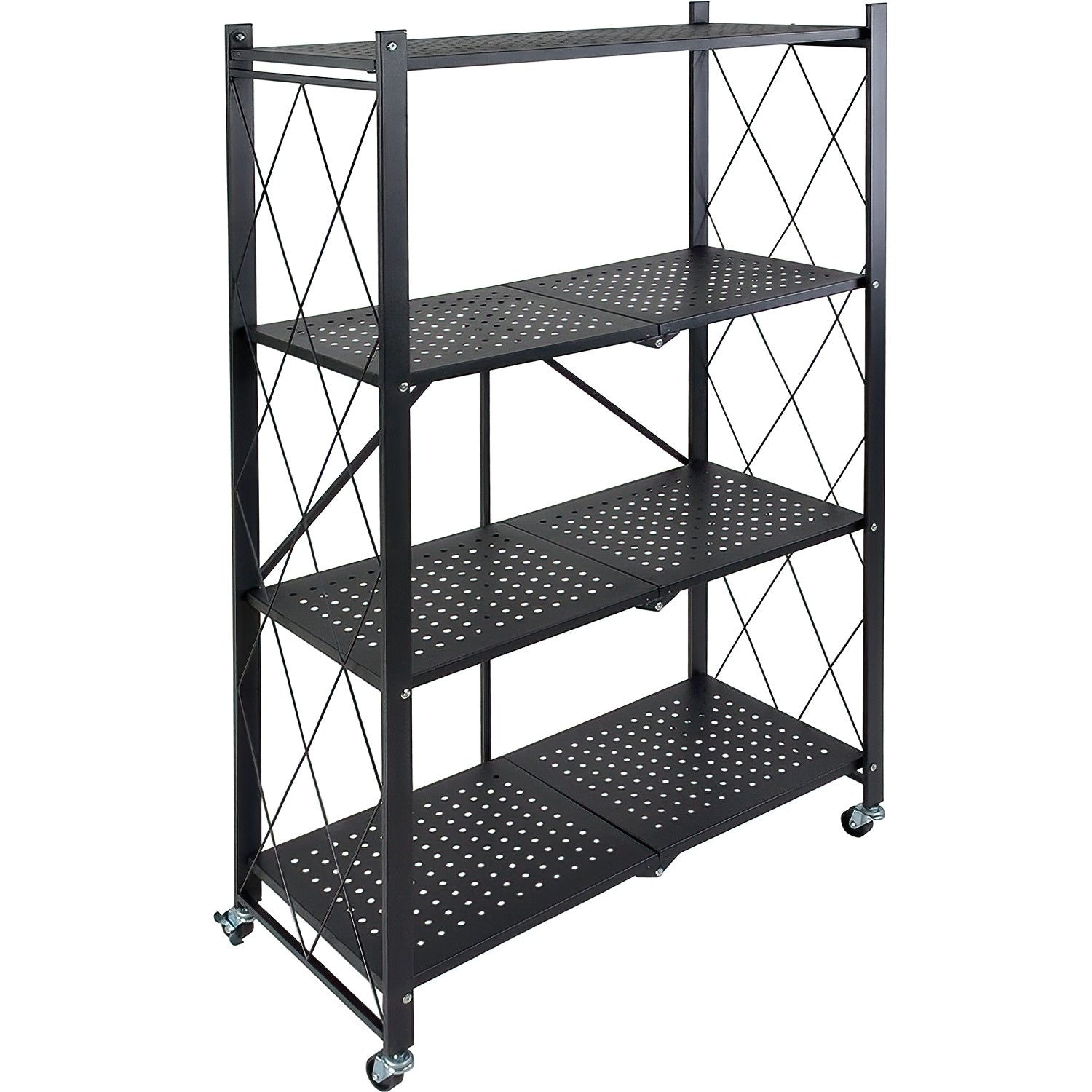 Estante Anaquel Organizador Plegable 4 Niveles Rack Metalico