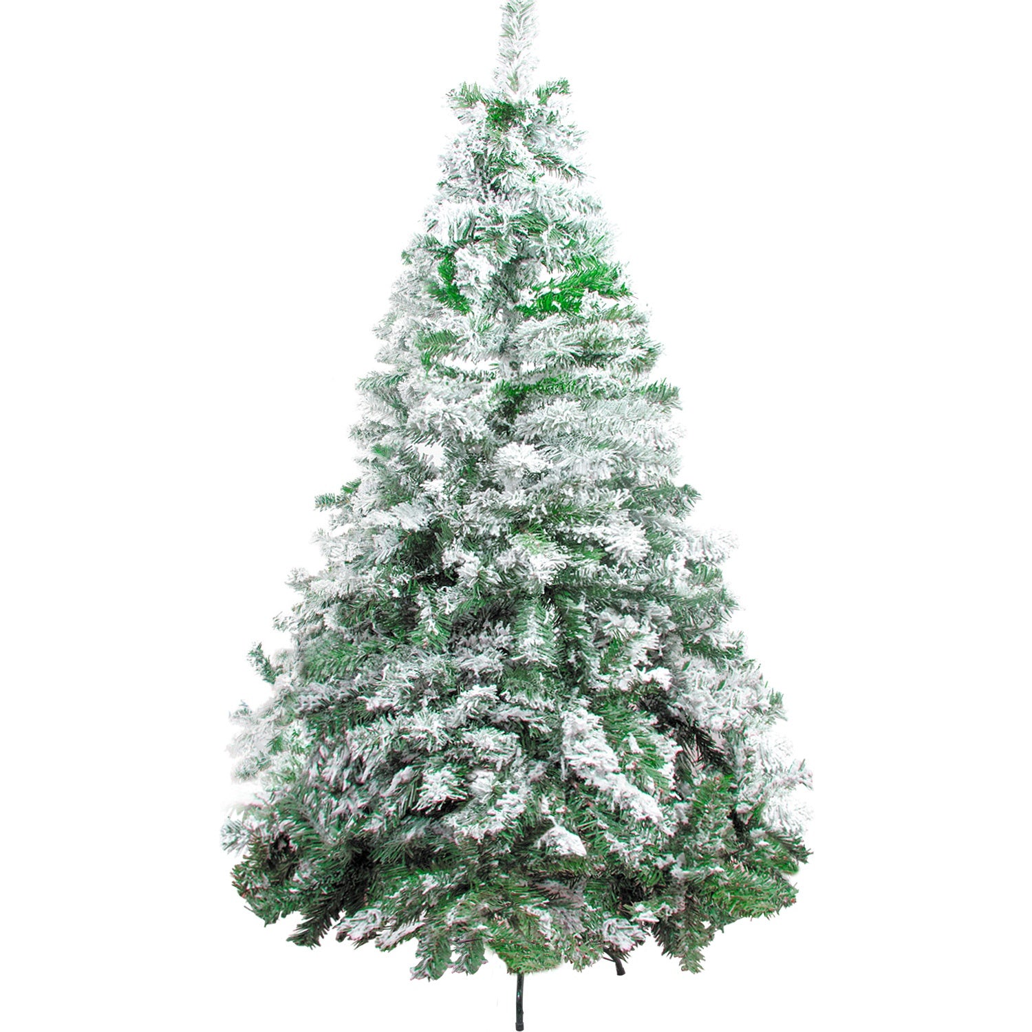 Arbol Navidad Artificial Nevado 1.60 M Follaje Jardimex Pino