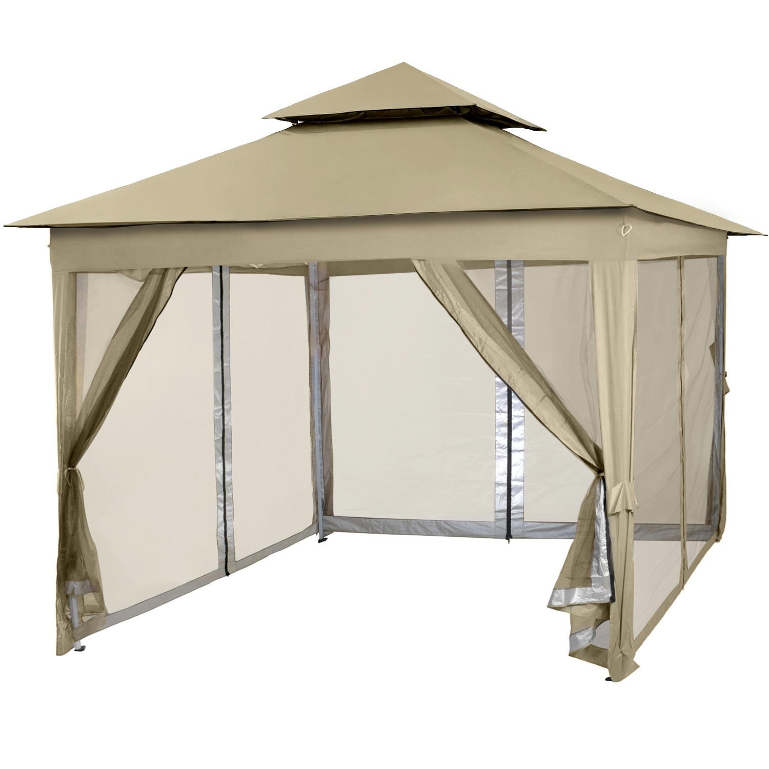 Toldo Carpa Gazebo 3x3 Plegable Mosquitero Exterior