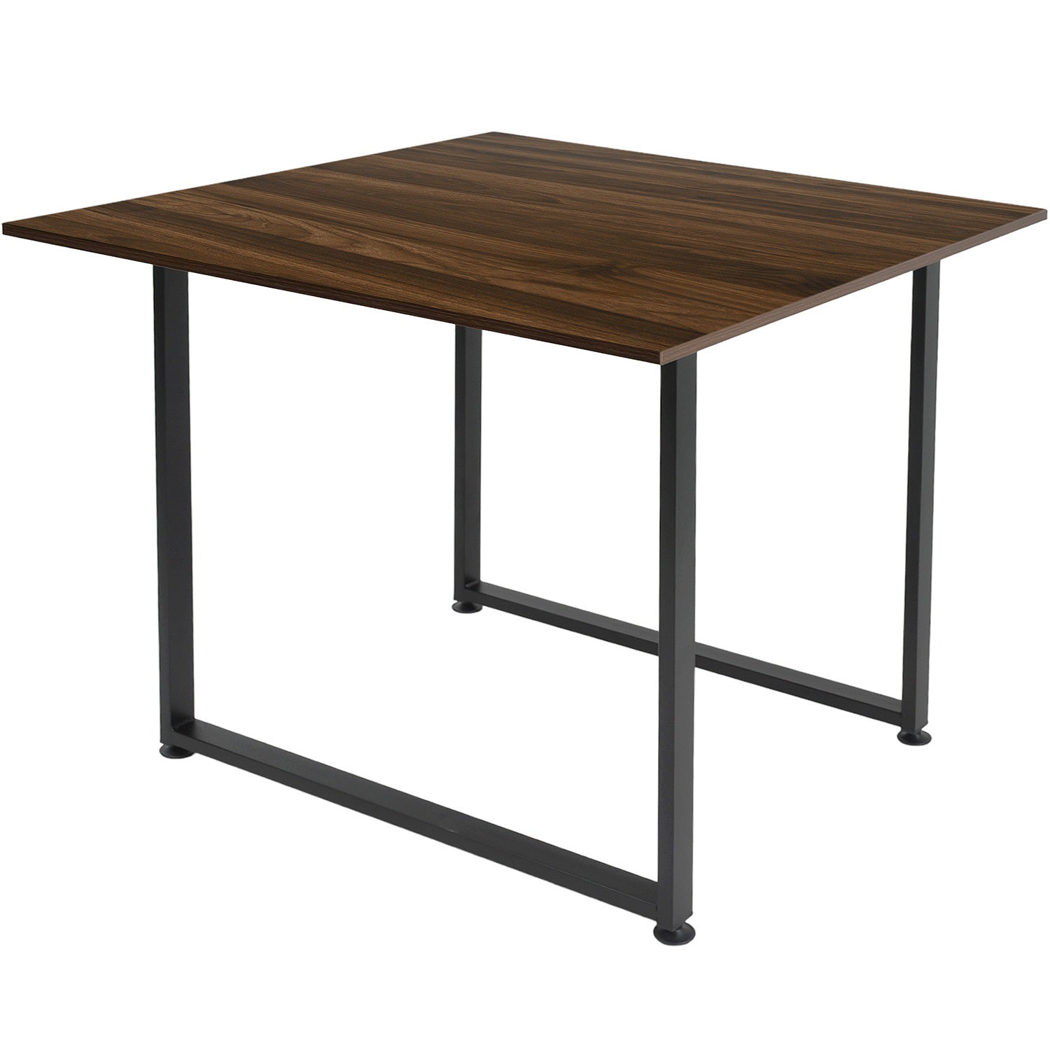 Mesa de Comedor Industrial Minimalista Tipo Madera Cuadrada 90 X 90 Cm