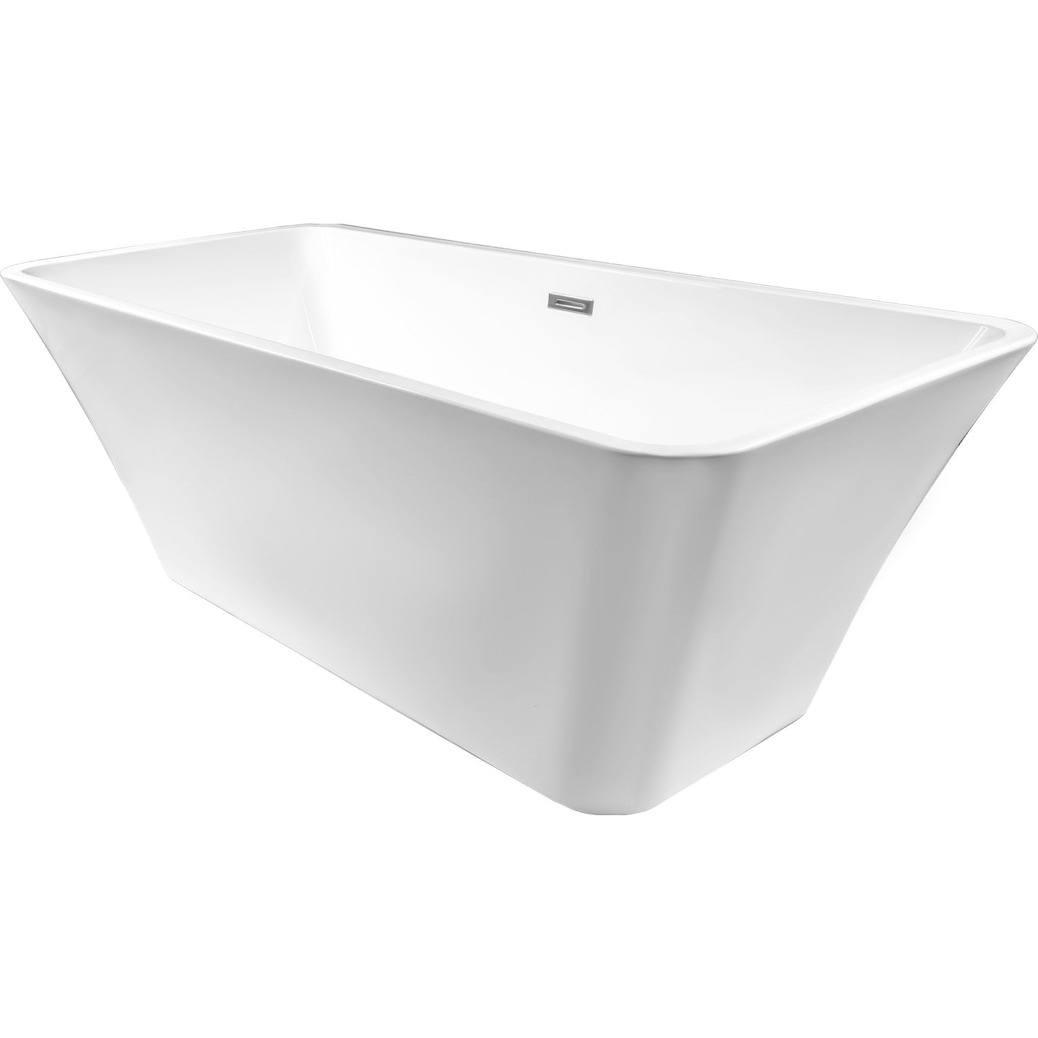 Tina Baño Premium Lujo 280l Fibra Vidrio 172x77x62 Cm Blanco