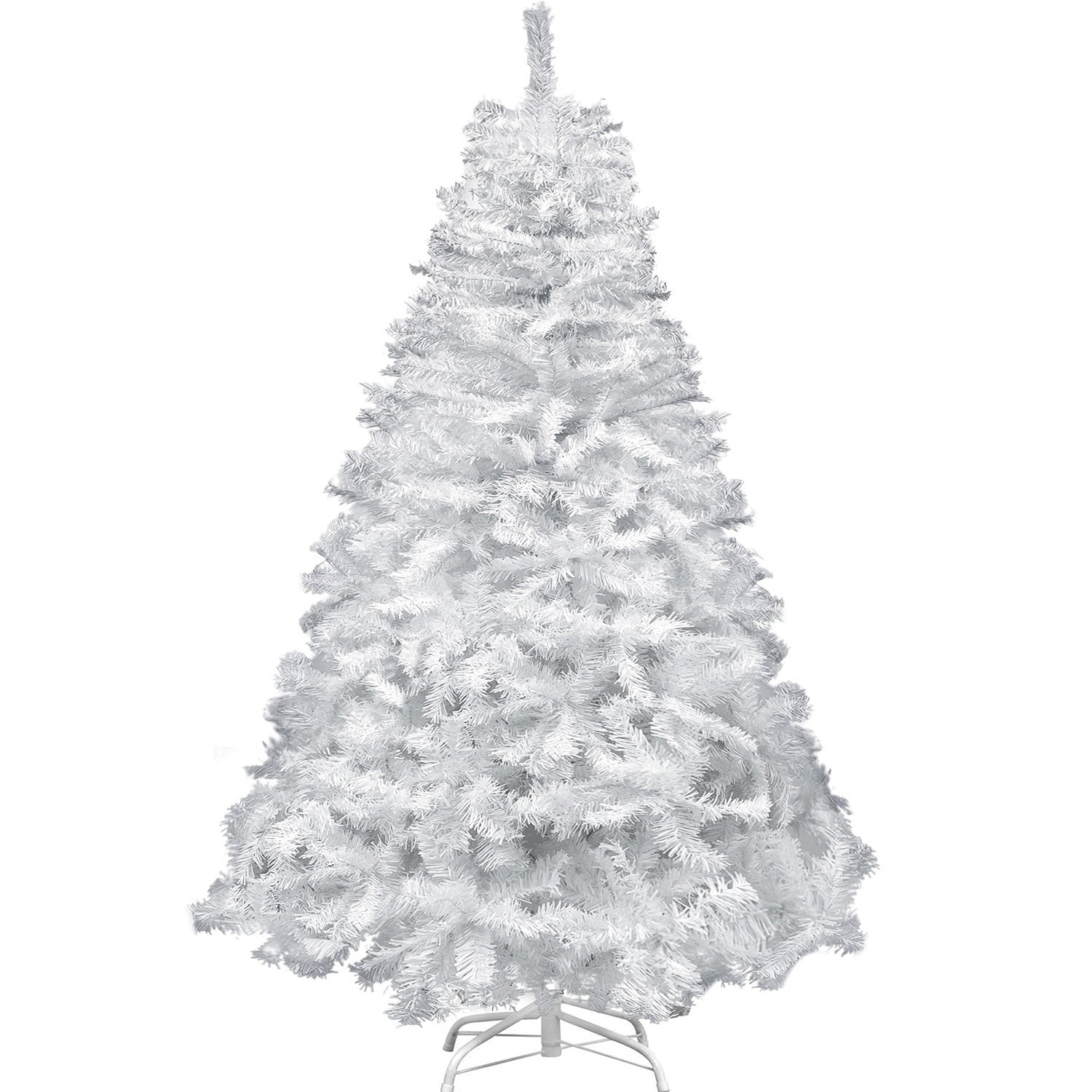 Arbol Navidad Artificial 1.70m Frondoso Blanco Pino Jardimex