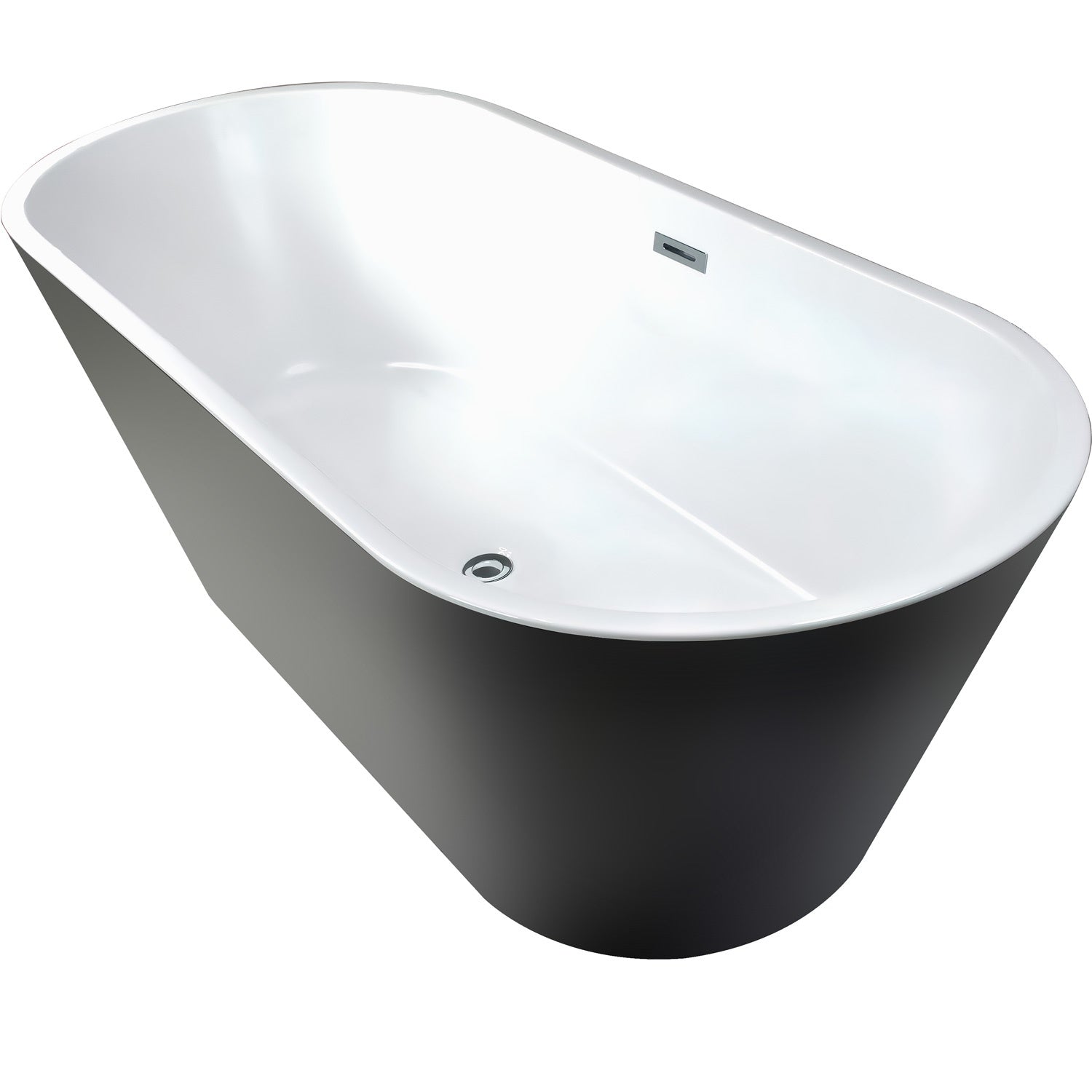 Tina Baño Lujo 2 Personas Fibra De Vidrio 169 X 75.5 X 59 Cm