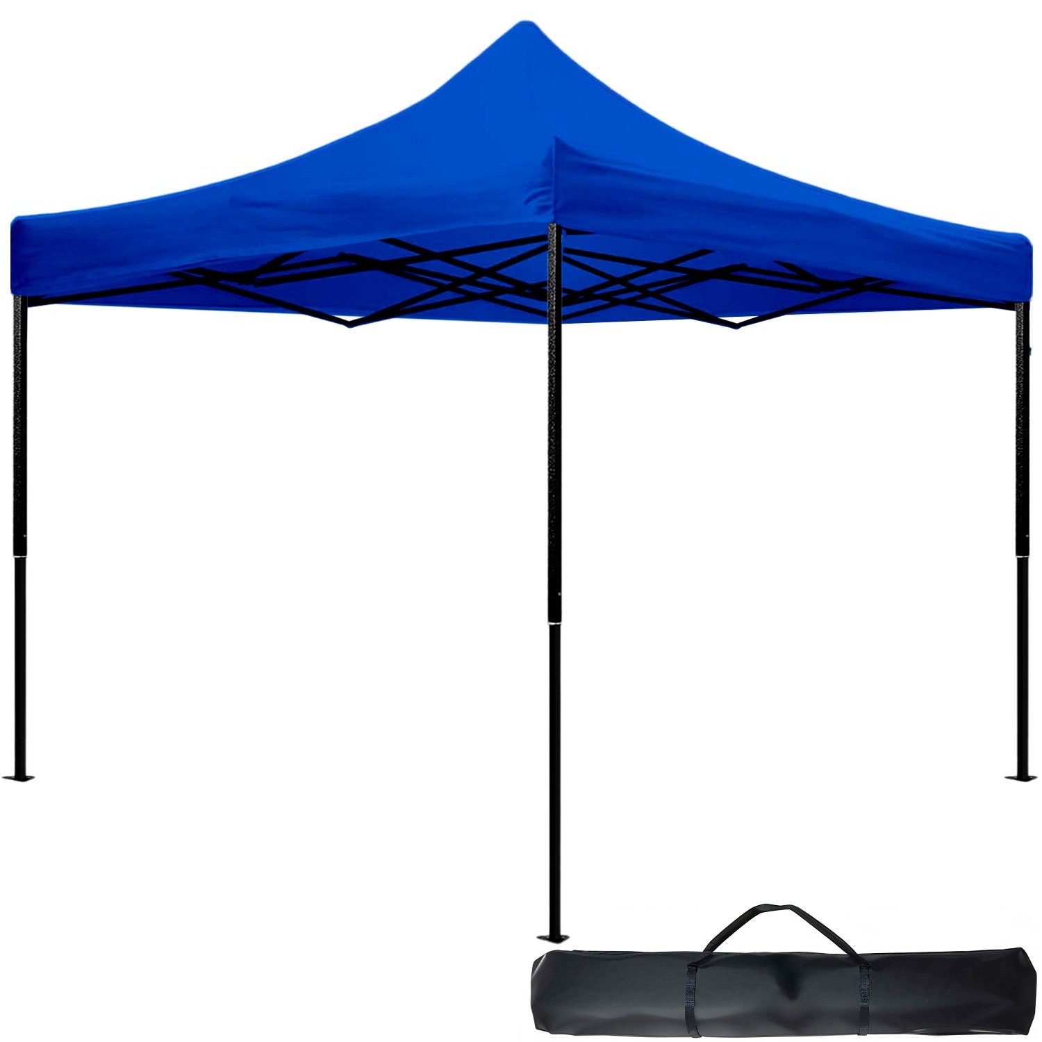 Carpa Toldo 3x3 Plegable Con Maletin Bolsa de Transporte Impermeable 600d