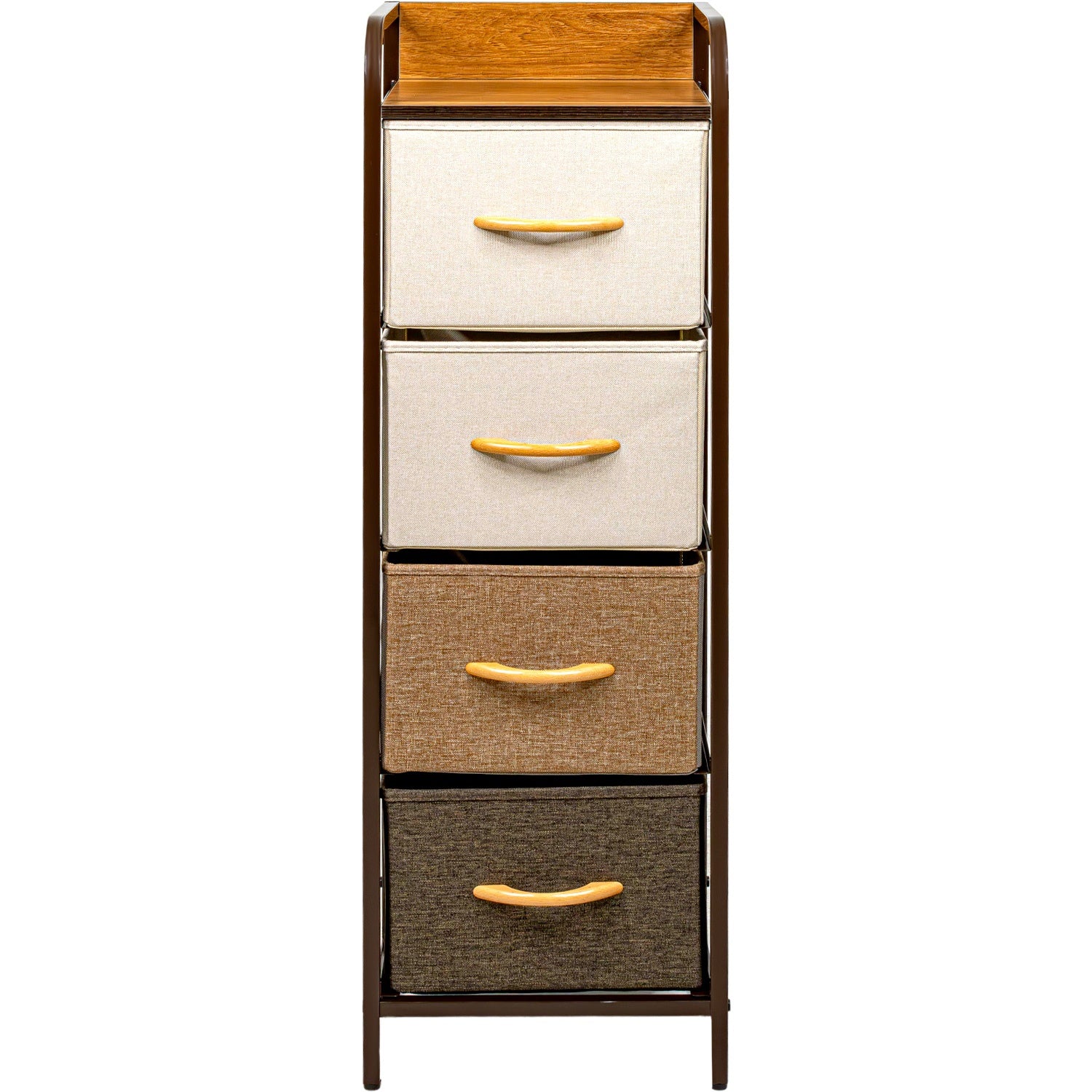 Mueble Buro Torre Mueble Moderno Organizador 4 Cajones Tela
