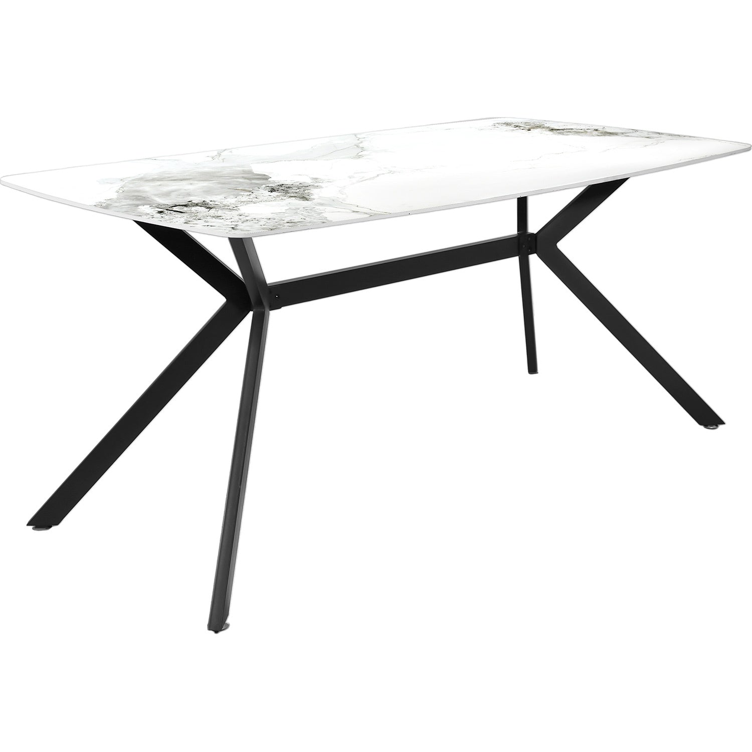 Mesa Comedor 6 Pers Marmol Granito Lujo Premium 162x90x74