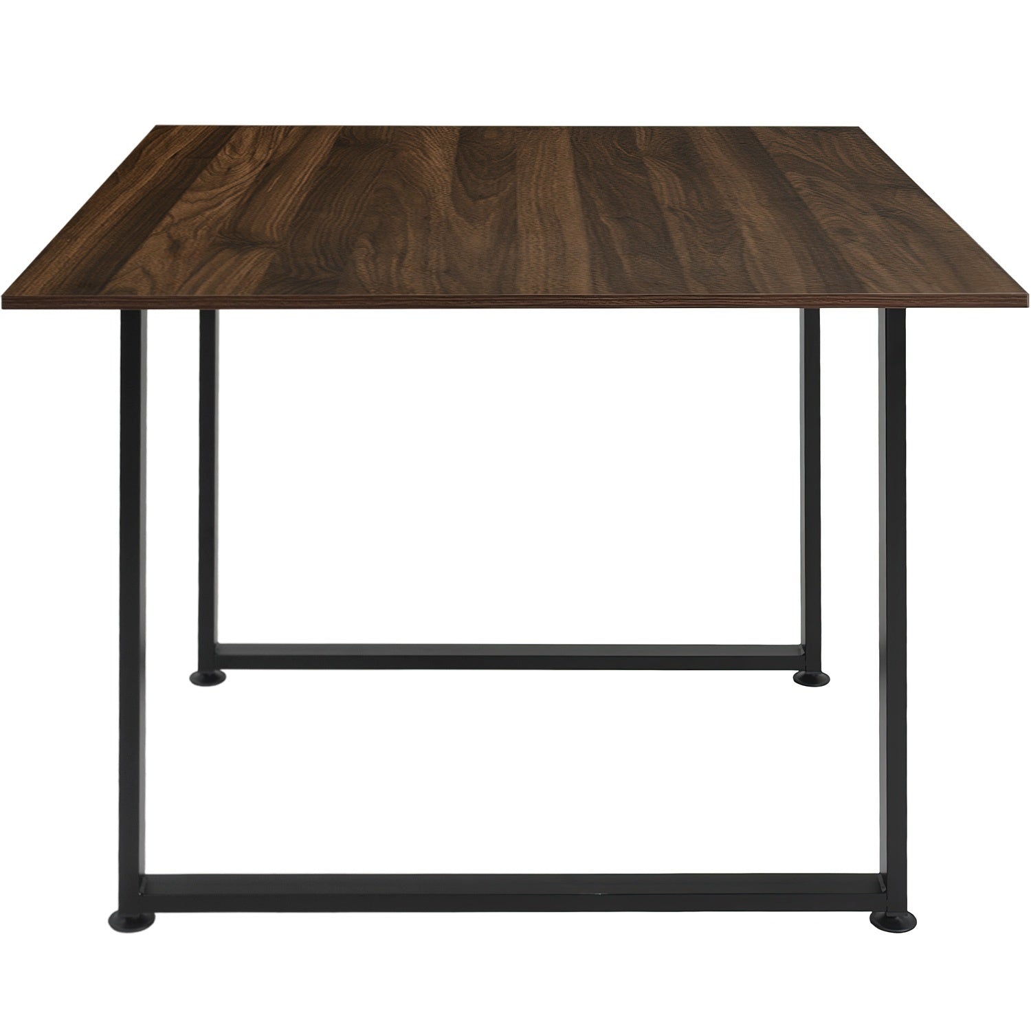 Mesa de Comedor Industrial Minimalista Tipo Madera Cuadrada 90 X 90 Cm