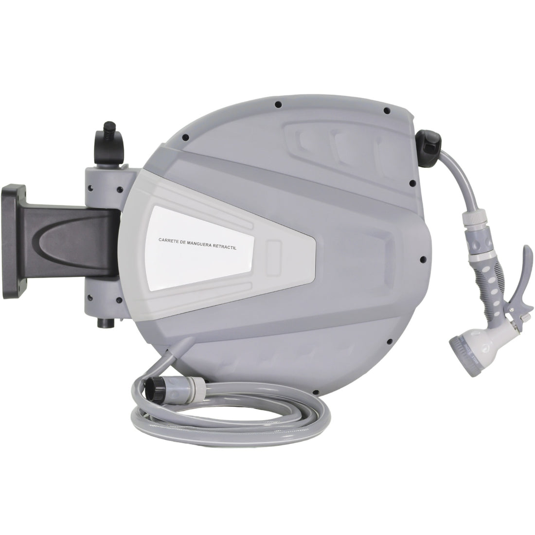 Carrete Con Manguera Retractil Automatico Uso Rudo 30 M