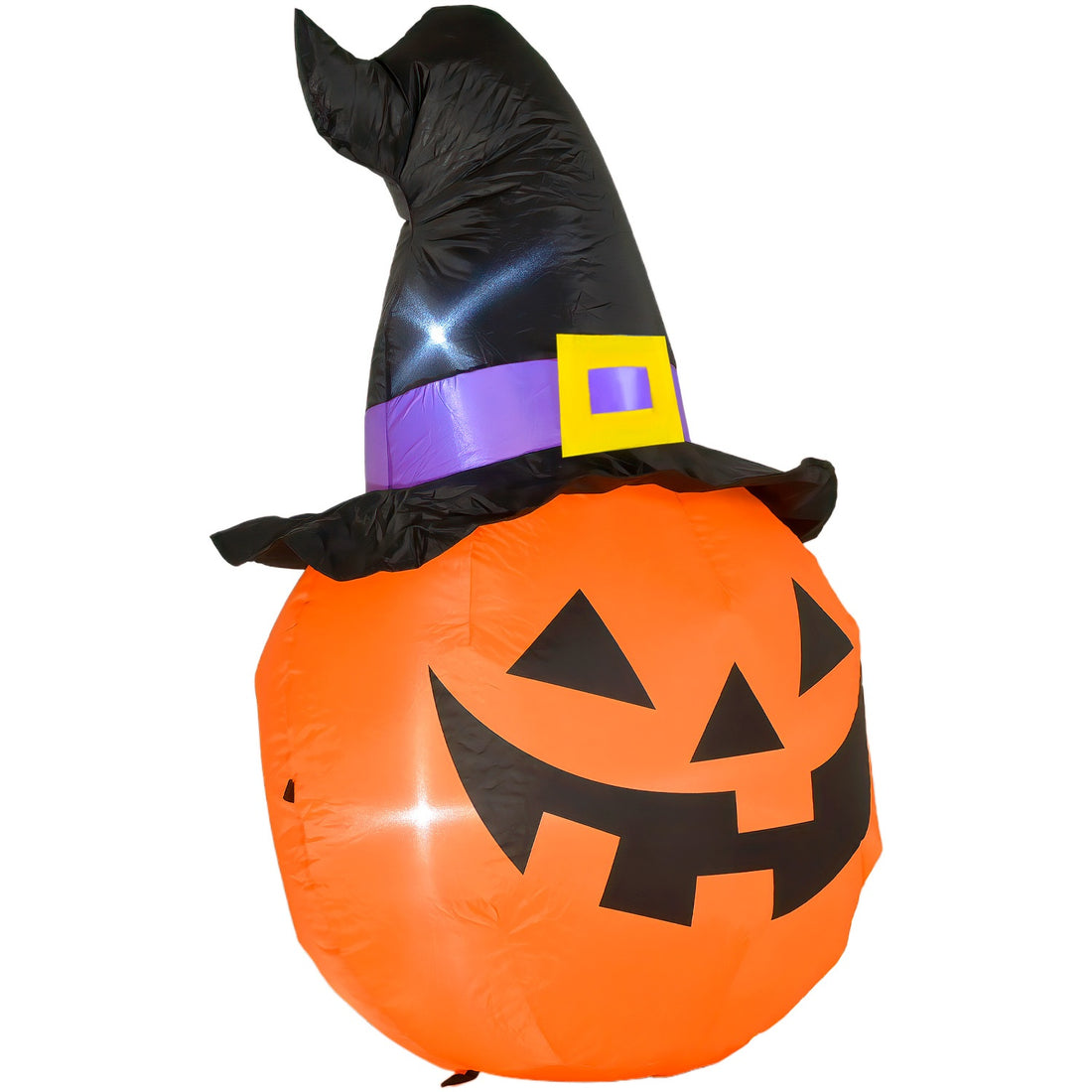 Inflable Halloween Cabeza Calabaza Embrujada Led 1.20 Mts