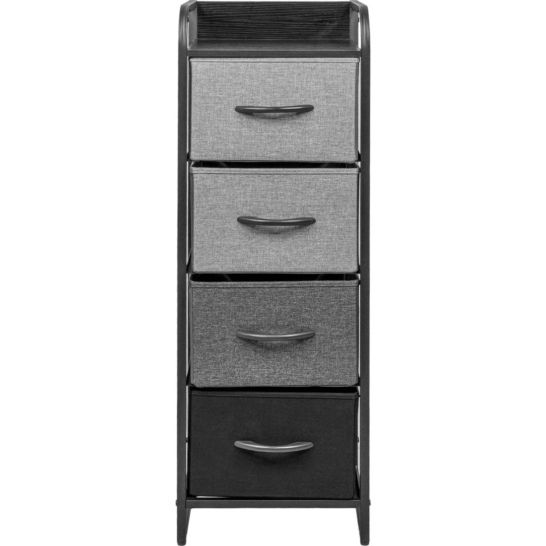 Mueble Buro Torre Mueble Moderno Organizador 4 Cajones Tela