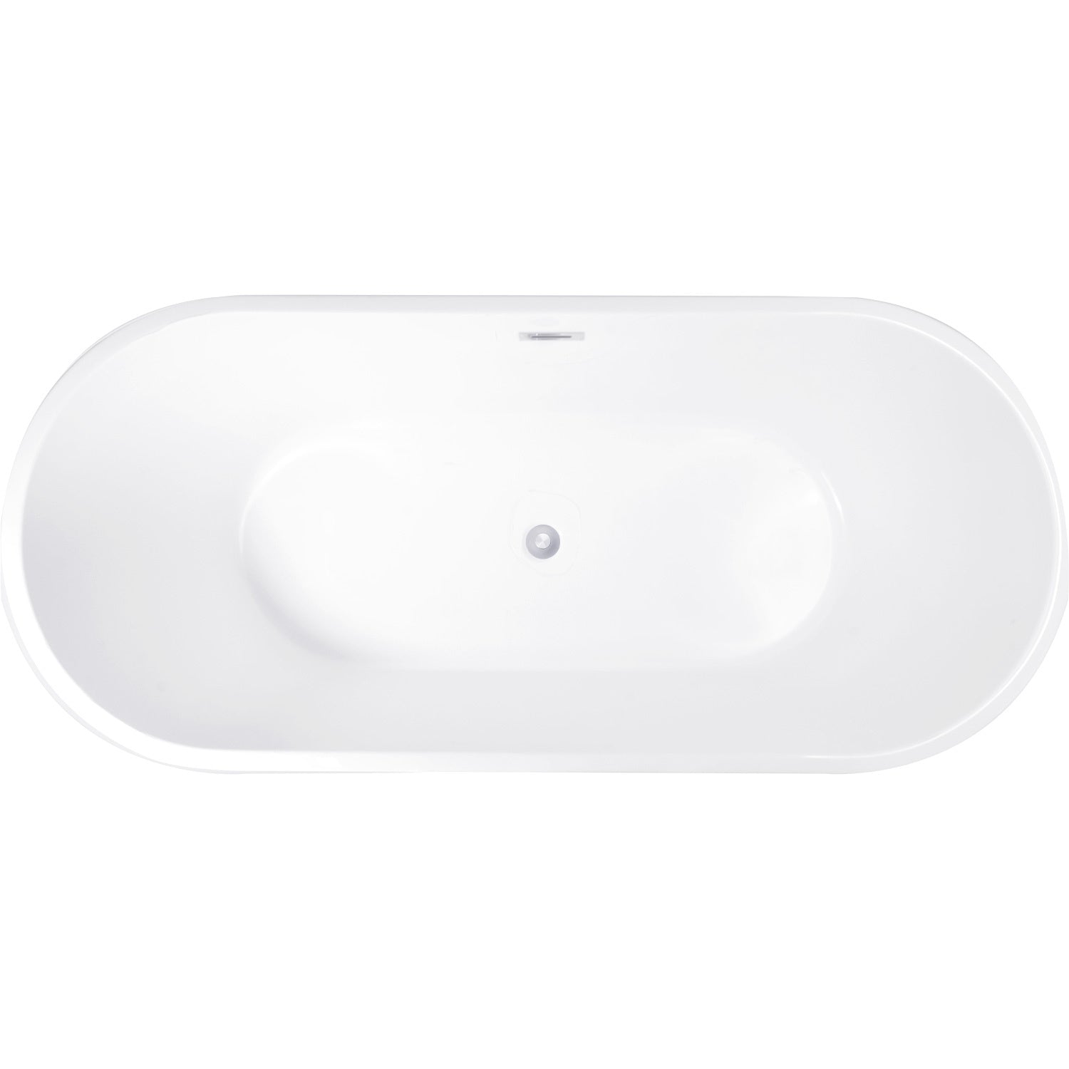 Tina Baño Lujo Bañera Dubai Fibra De Vidrio 169x75.5x59 Cm