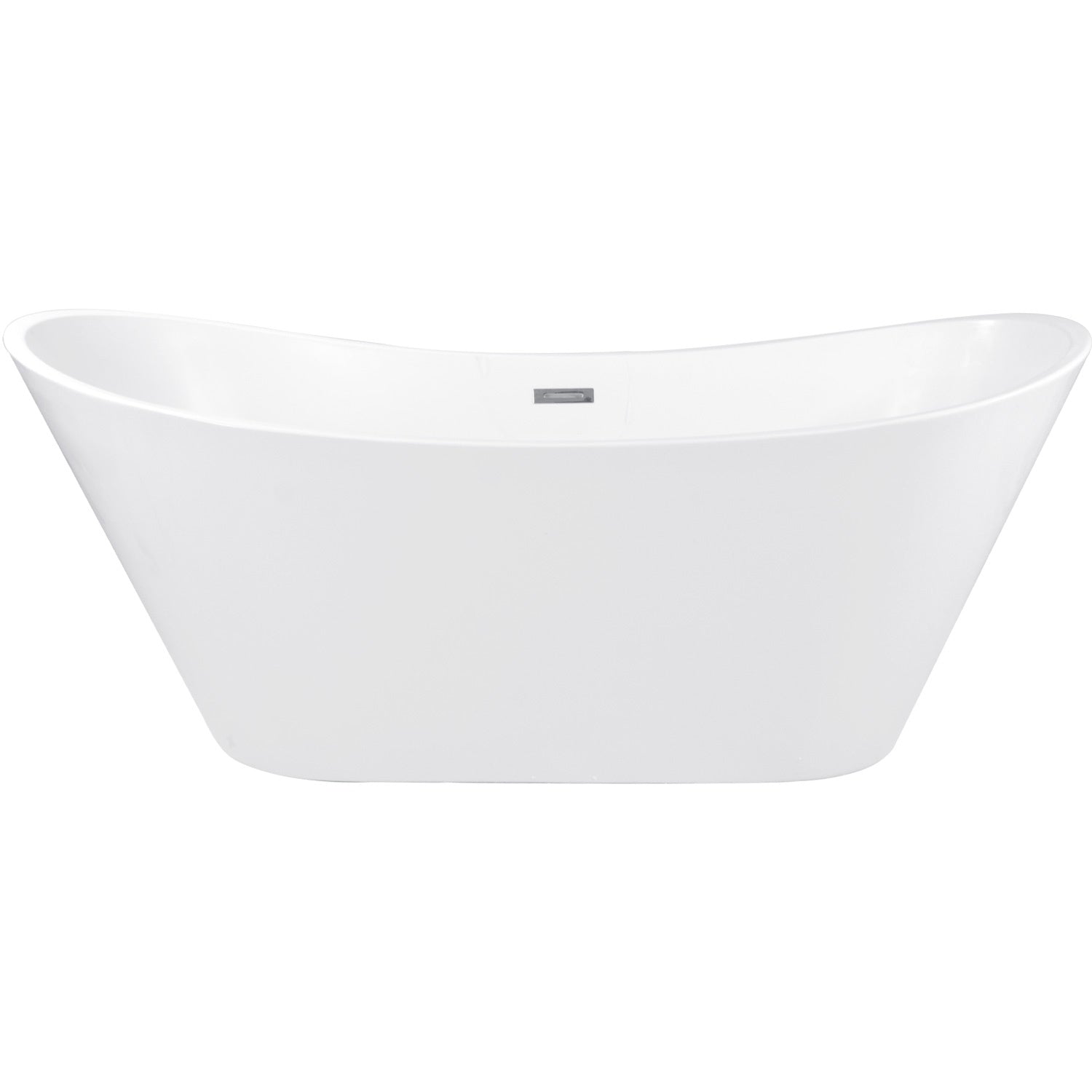 Tina Baño Fibra De Vidrio Bañera Lujo Teseo 170 X 72 X 70 Cm Blanca