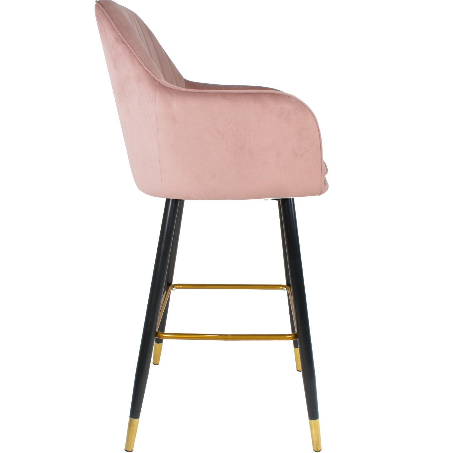 Silla Eames Alta Tapizada Sillon Banco Terciopelo