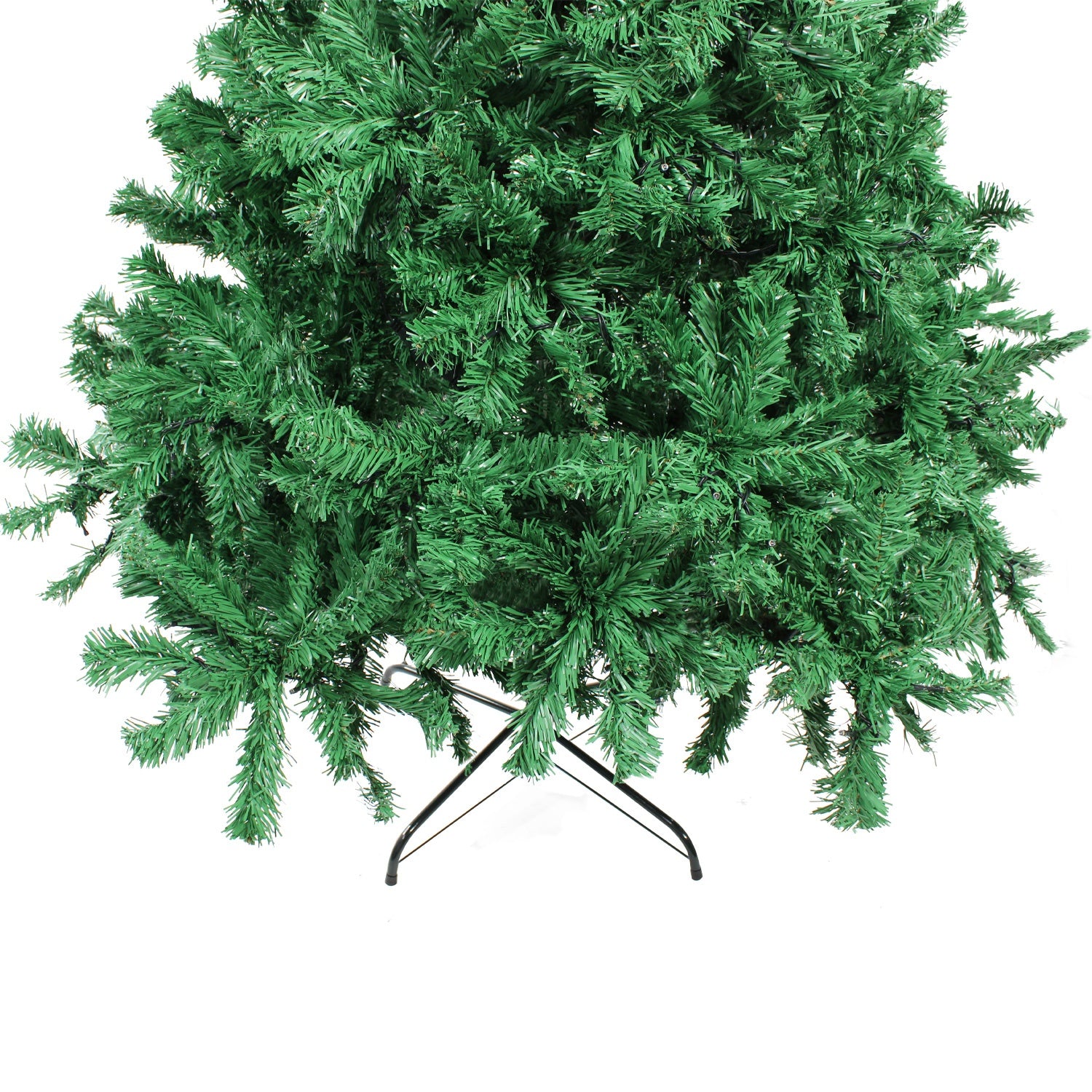 Arbol Navidad Verde Frondoso 2.20 Cm Luces Led 1104 Ramas