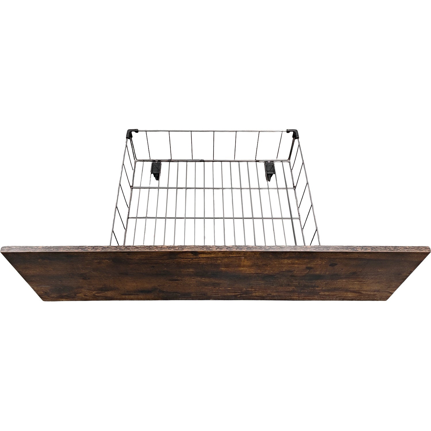 Base Cama Queen Country Tipo Madera Cajones Metal Acero