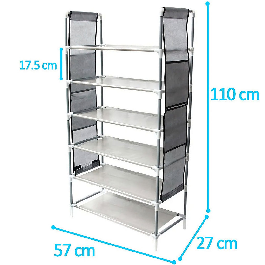 Zapatera Organizador Zapatos 6 Niveles Compartimientos Casa