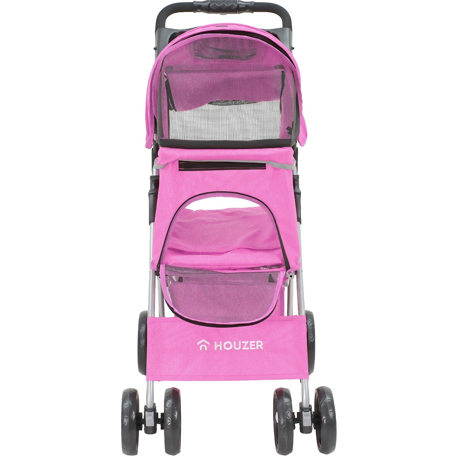 Carreola Plegable Resistente Mascotas Perros Gatos