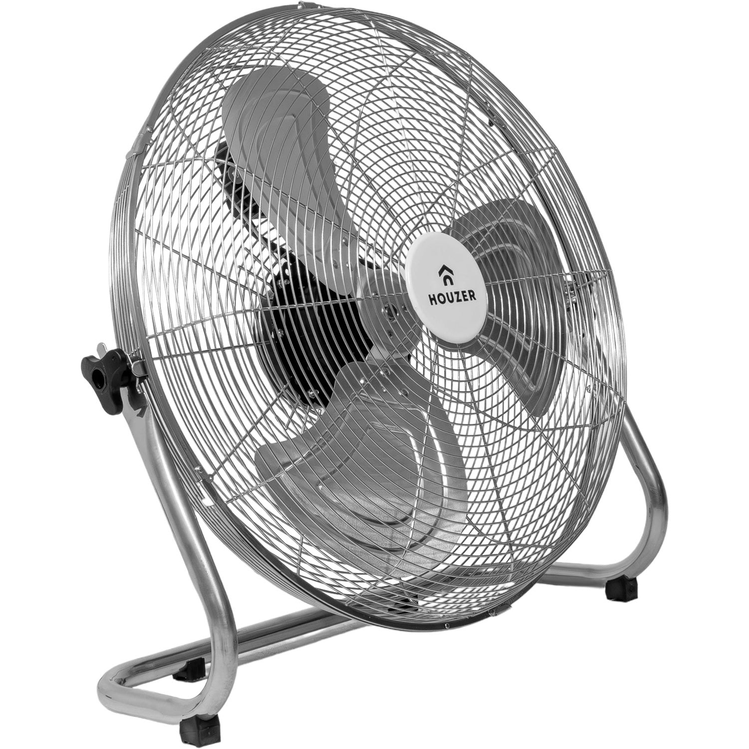 Ventilador De Piso Pared 23 Gris 3 Aspas Metal Potente Casa