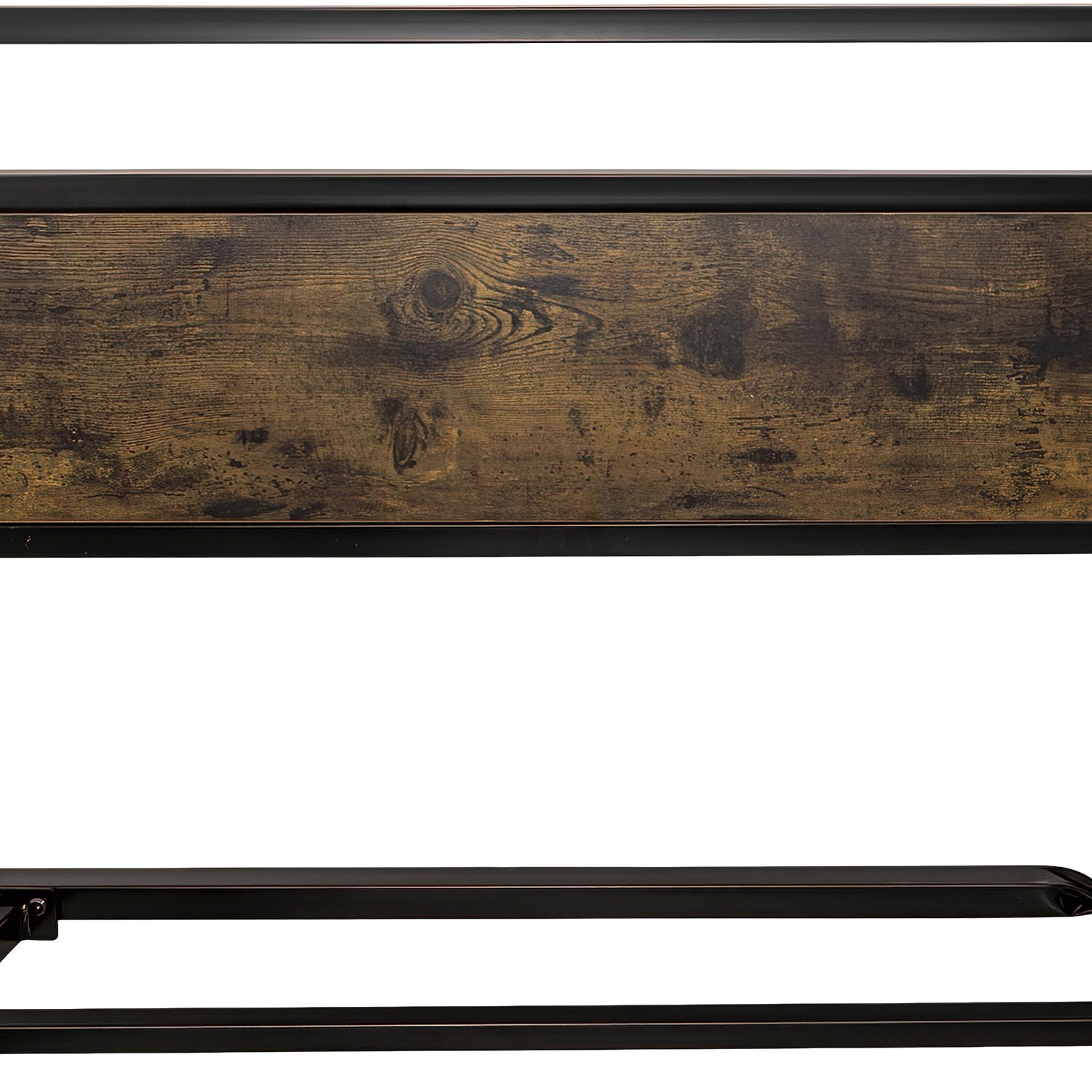Base Cama Queen Country Tipo Madera Moderna Metal Acero
