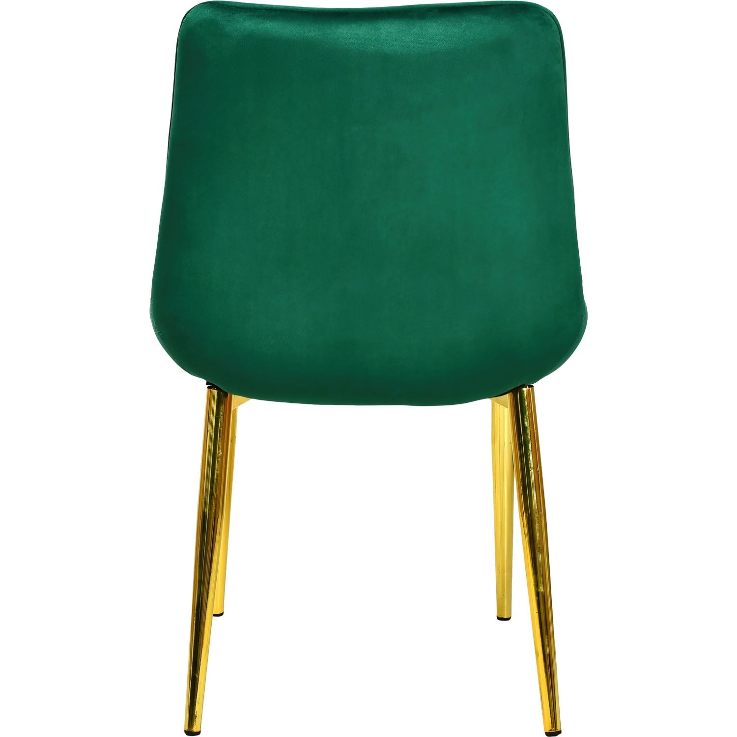 Silla Comedor Tapizadas Terciopelo Elegantes Verde
