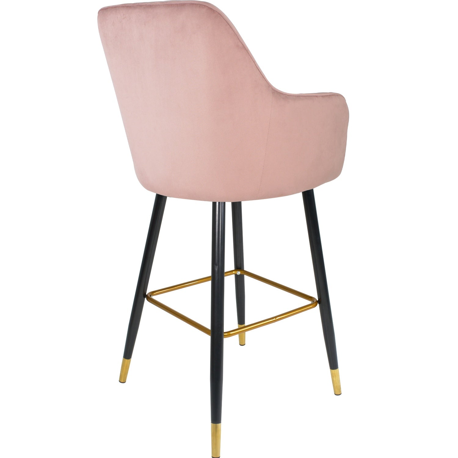 Silla Eames Alta Tapizada Sillon Banco Terciopelo
