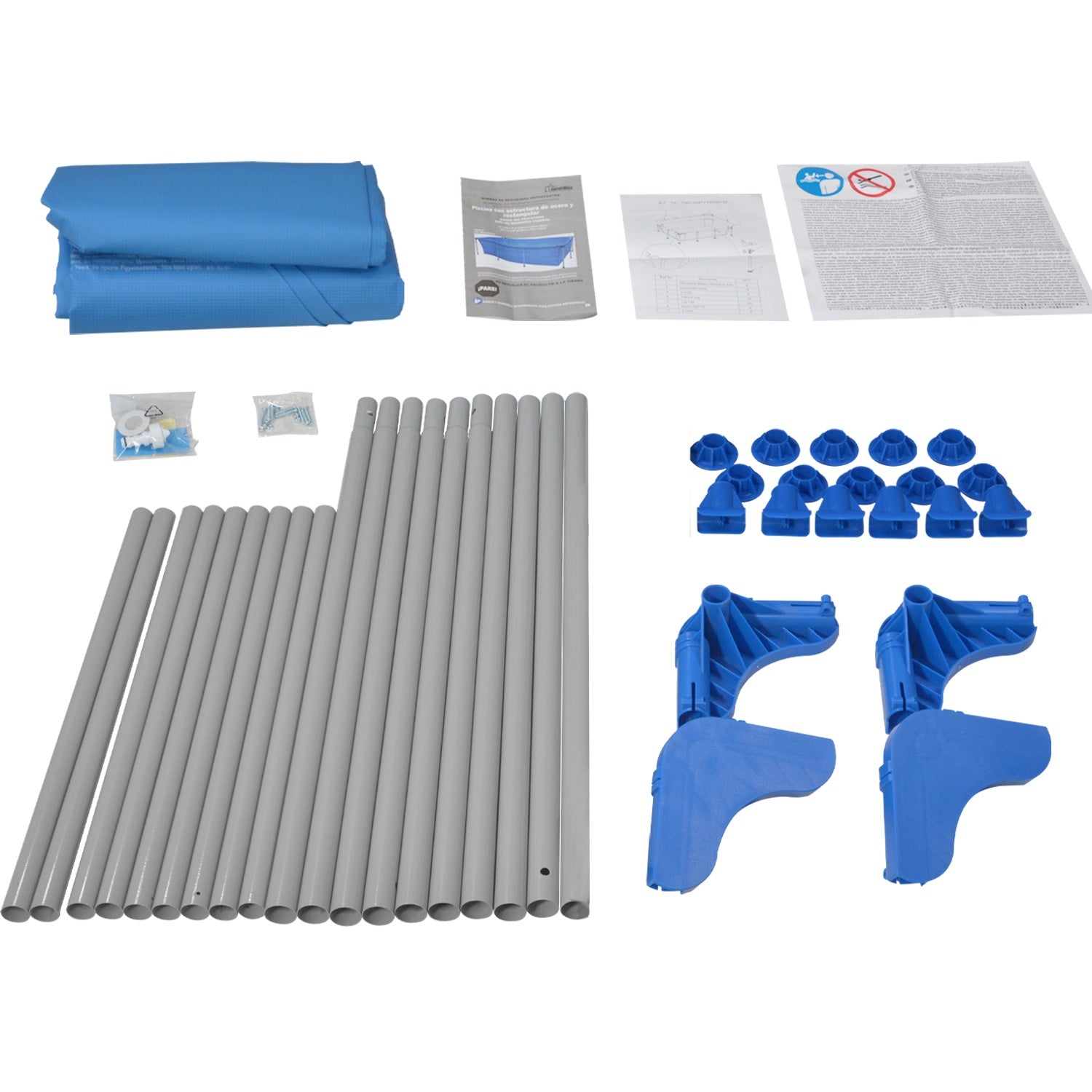 Alberca Estructural Rectangular 2612 Lt 259 X 182 X 66 Cm