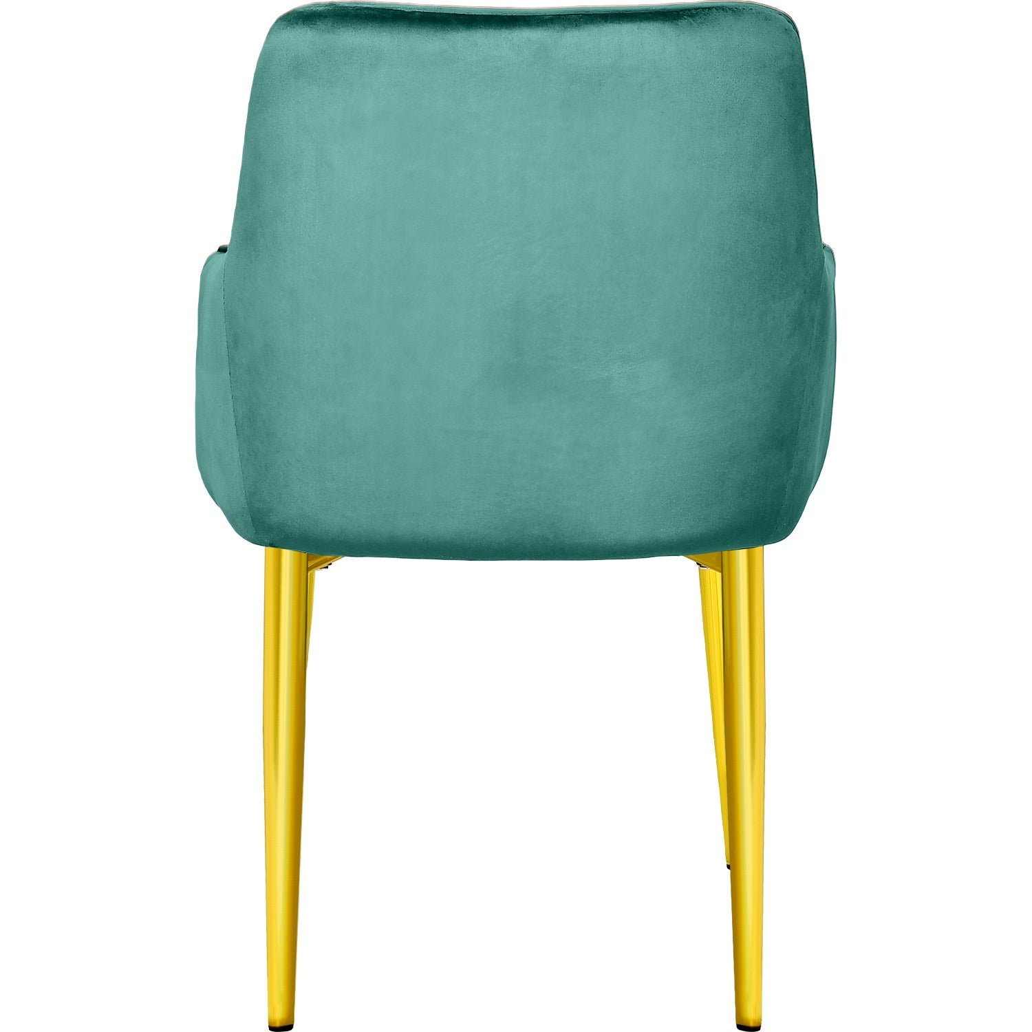 Silla Sillones Comedor-Modernos Terciopelo Elegantes Verde
