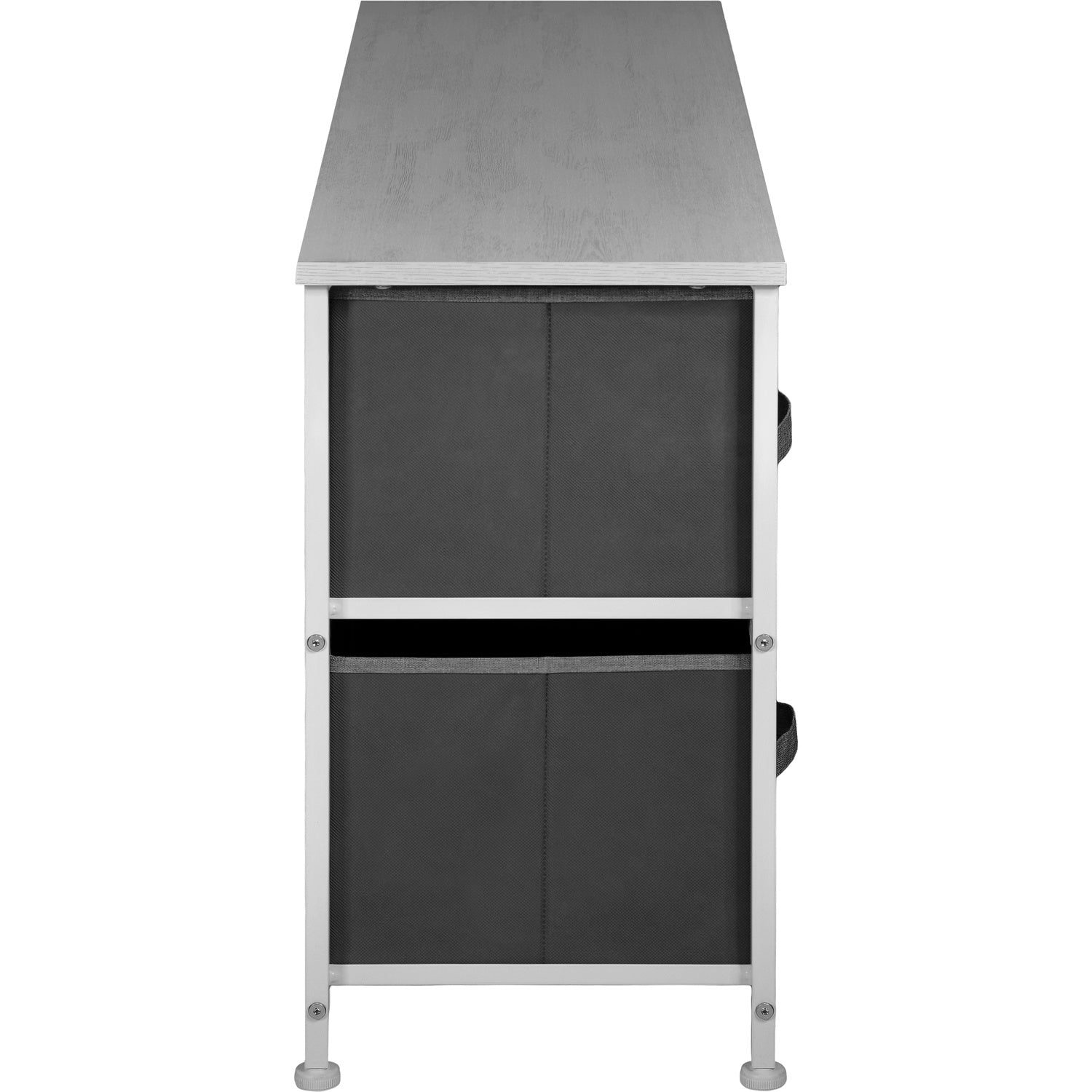 Mueble Buro Organizador Comoda Tela Metal 5 Cajoneras