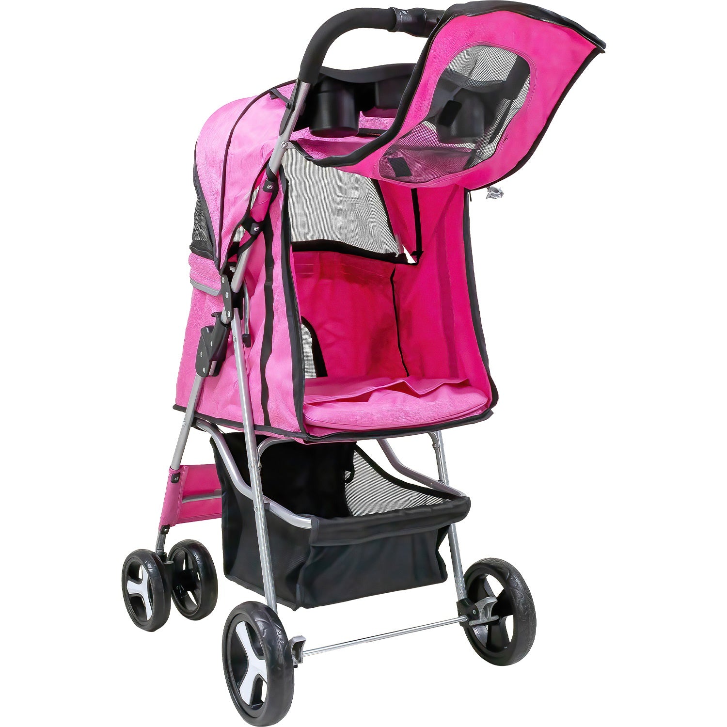 Carreola Plegable Resistente Mascotas Perros Gatos