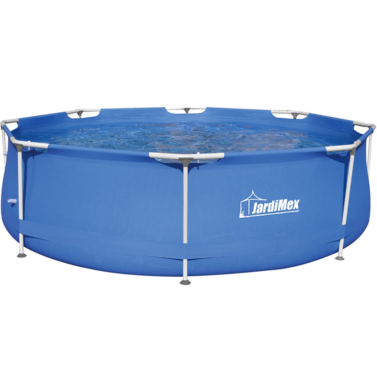 Alberca Estructural Redonda 304cm Diametro 76cm Alto Y Bomba