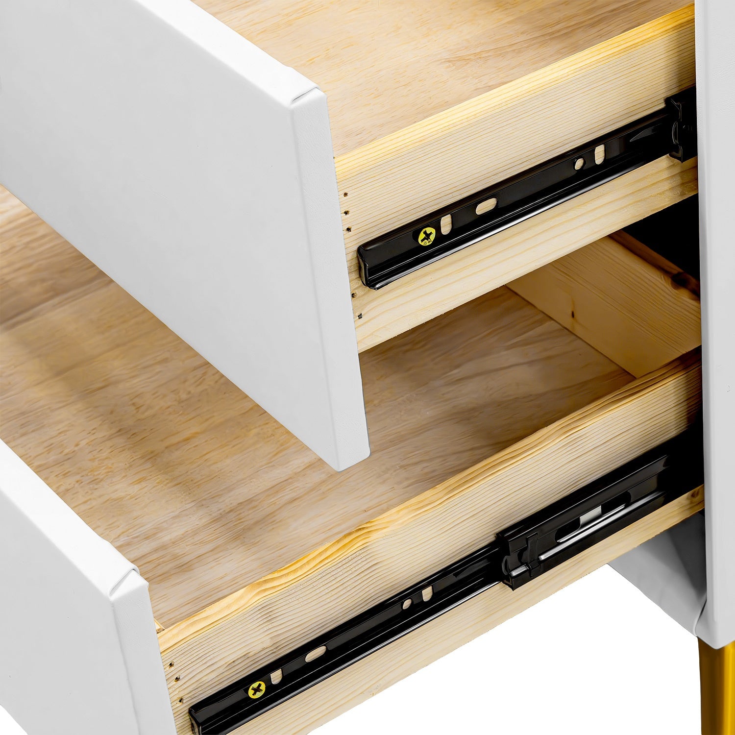 Mesa Noche Buro Inteligente Cargador Inalambrico Luz Led Usb