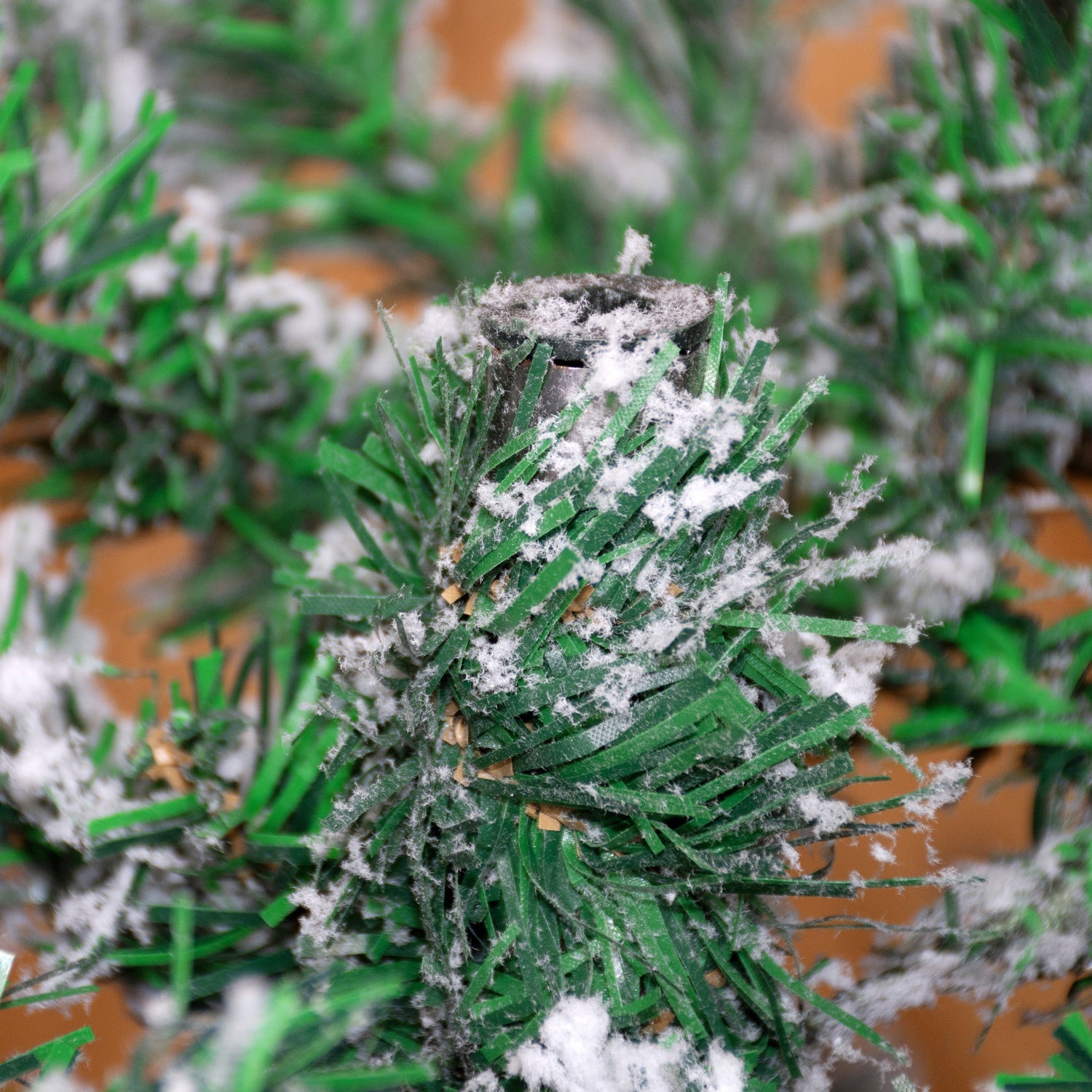 Arbol Navidad Artificial Nevado 2.10m Frondoso Jardimex Pino