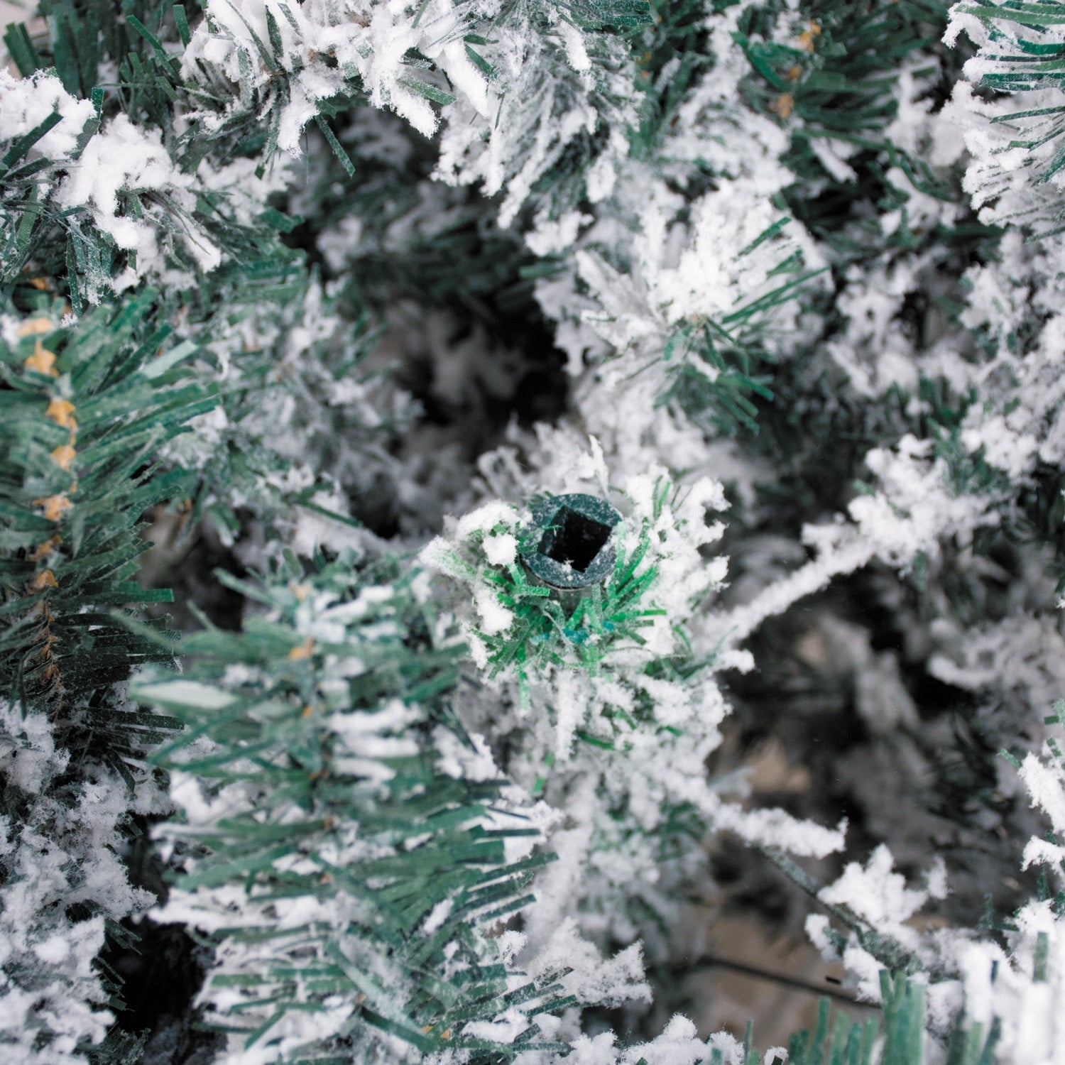 Arbol Navidad Artificial Nevado 1.60 M Follaje Jardimex Pino