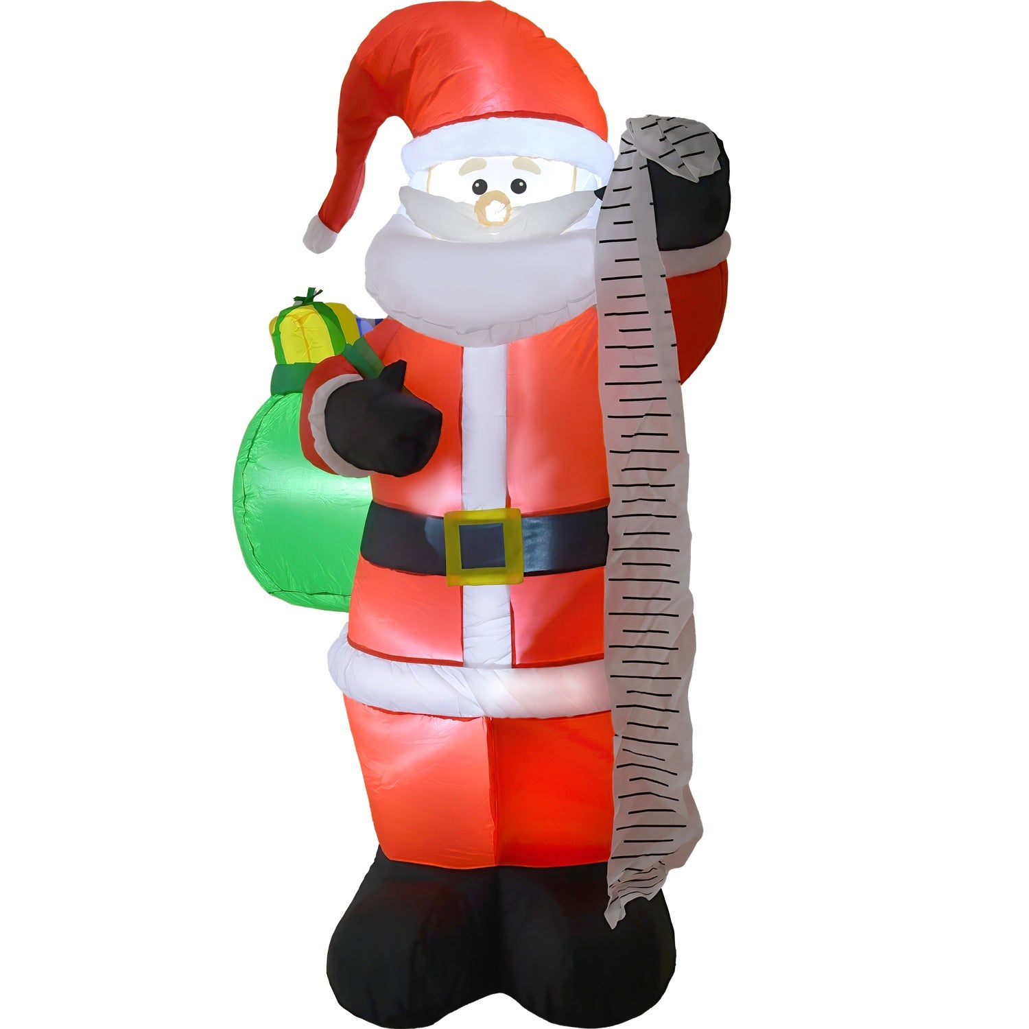 Inflable Navidad Santa Claus Papa Noel 1.87m Decoracion Led