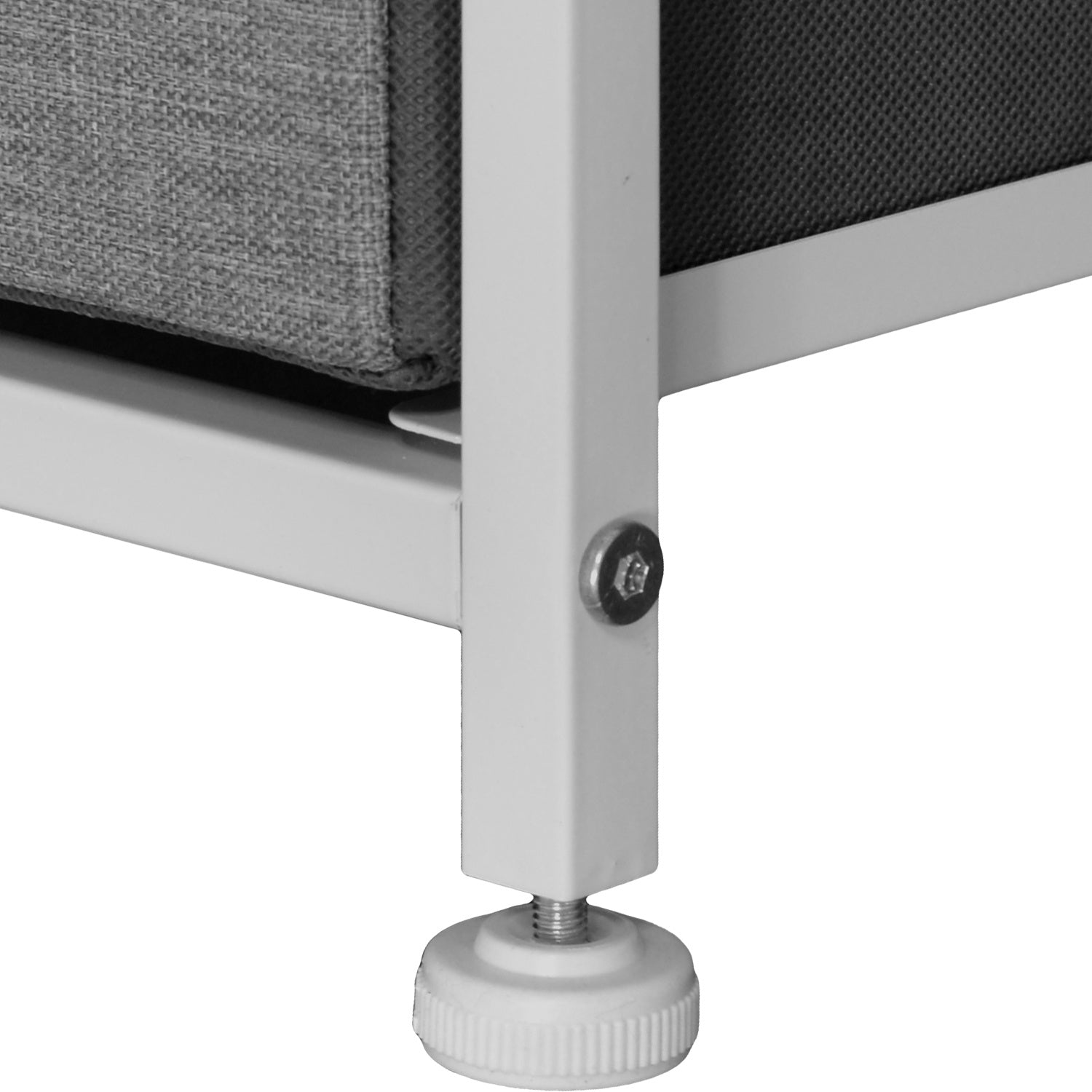 Mueble Buro Organizador Comoda Tela Metal 5 Cajoneras