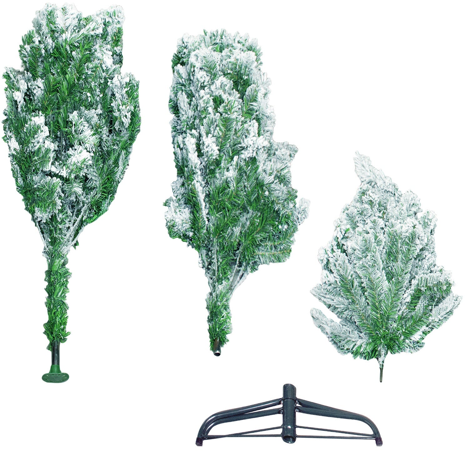 Arbol Navidad Artificial Nevado 1.90 M Follaje Jardimex Pino