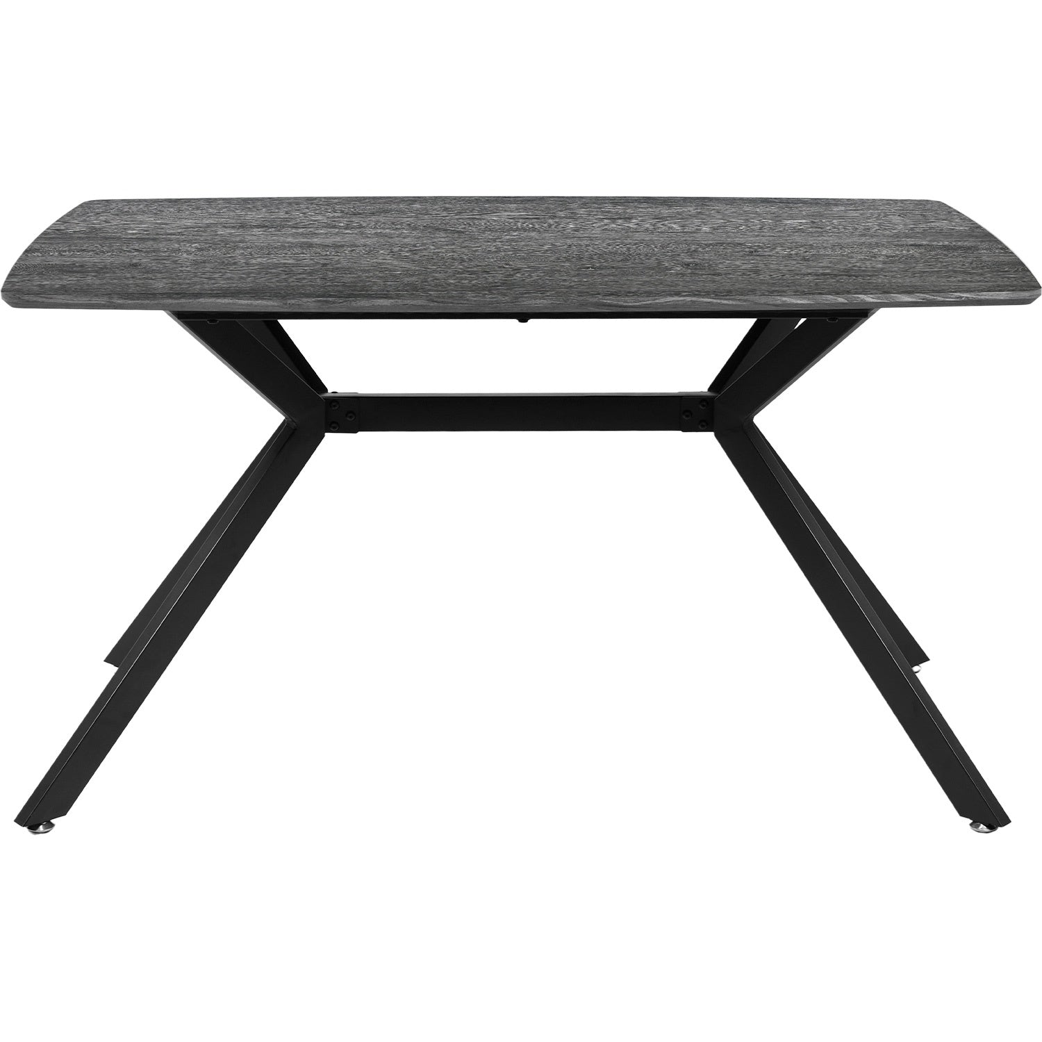 Mesa Comedor Nordico 4pers Gris Casa Hogar Lujo 130x80x74