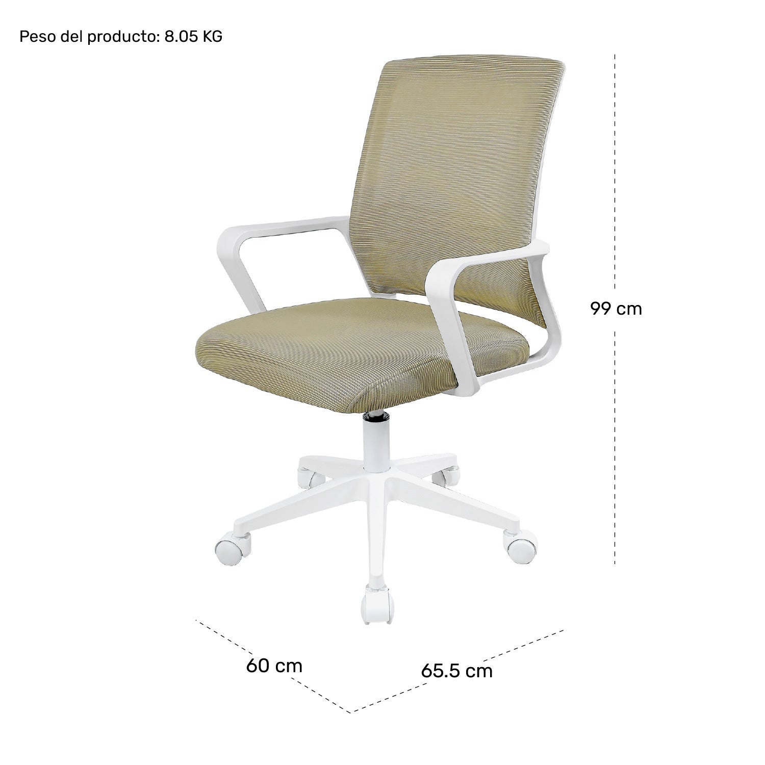 Silla Oficina Ajustable Ergonomica Escritorio Giratoria