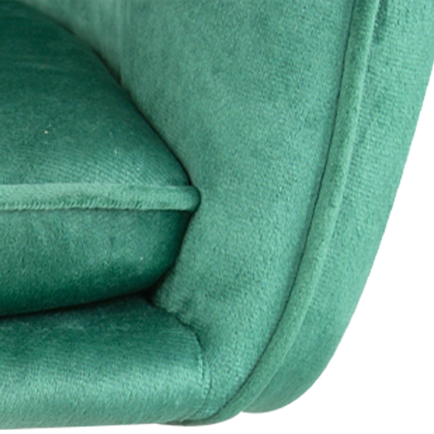 Silla Alta Tapizada Banco Sillon Eames Verde Terciopelo