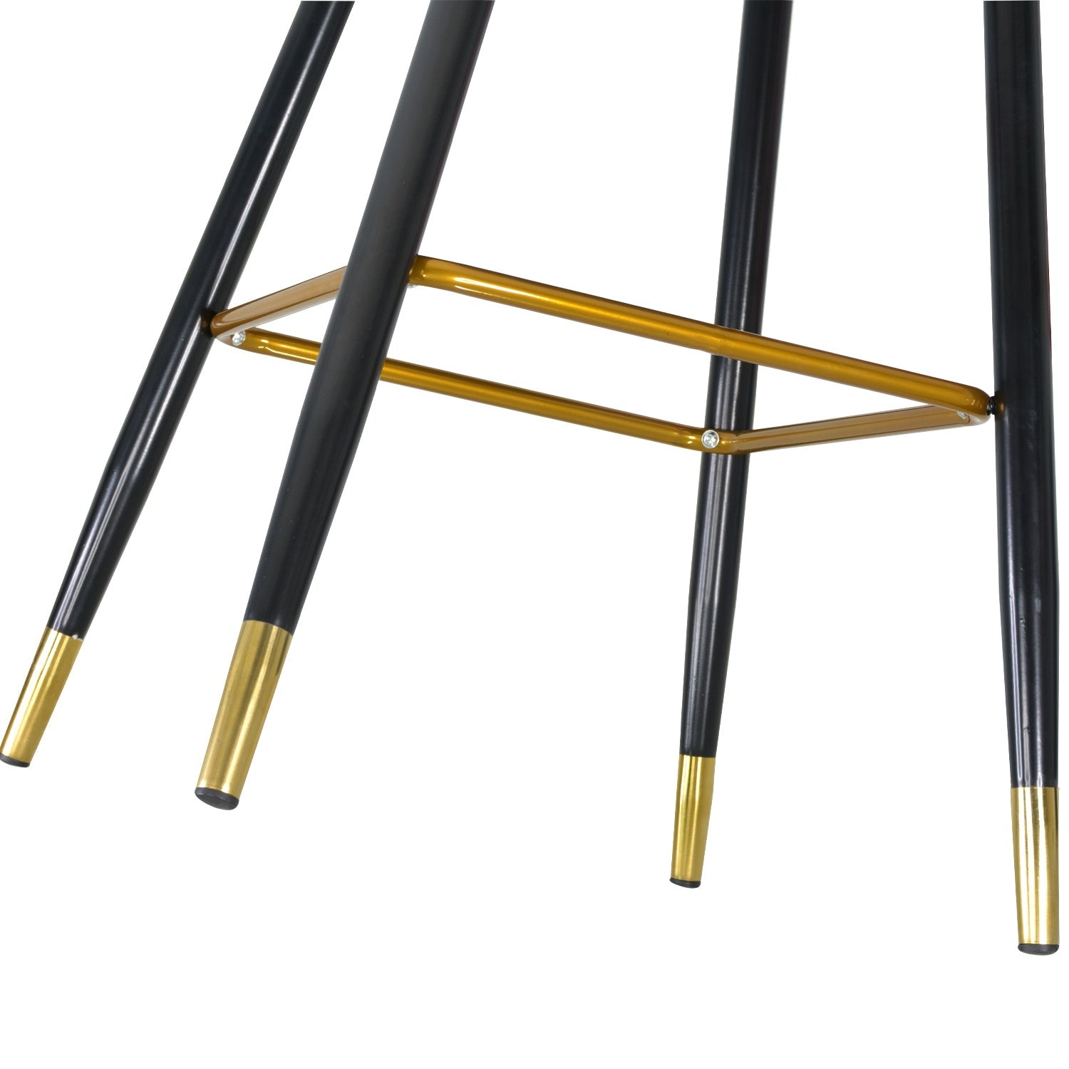 Silla Alta Tapizada Sillon Eames Azul Terciopelo