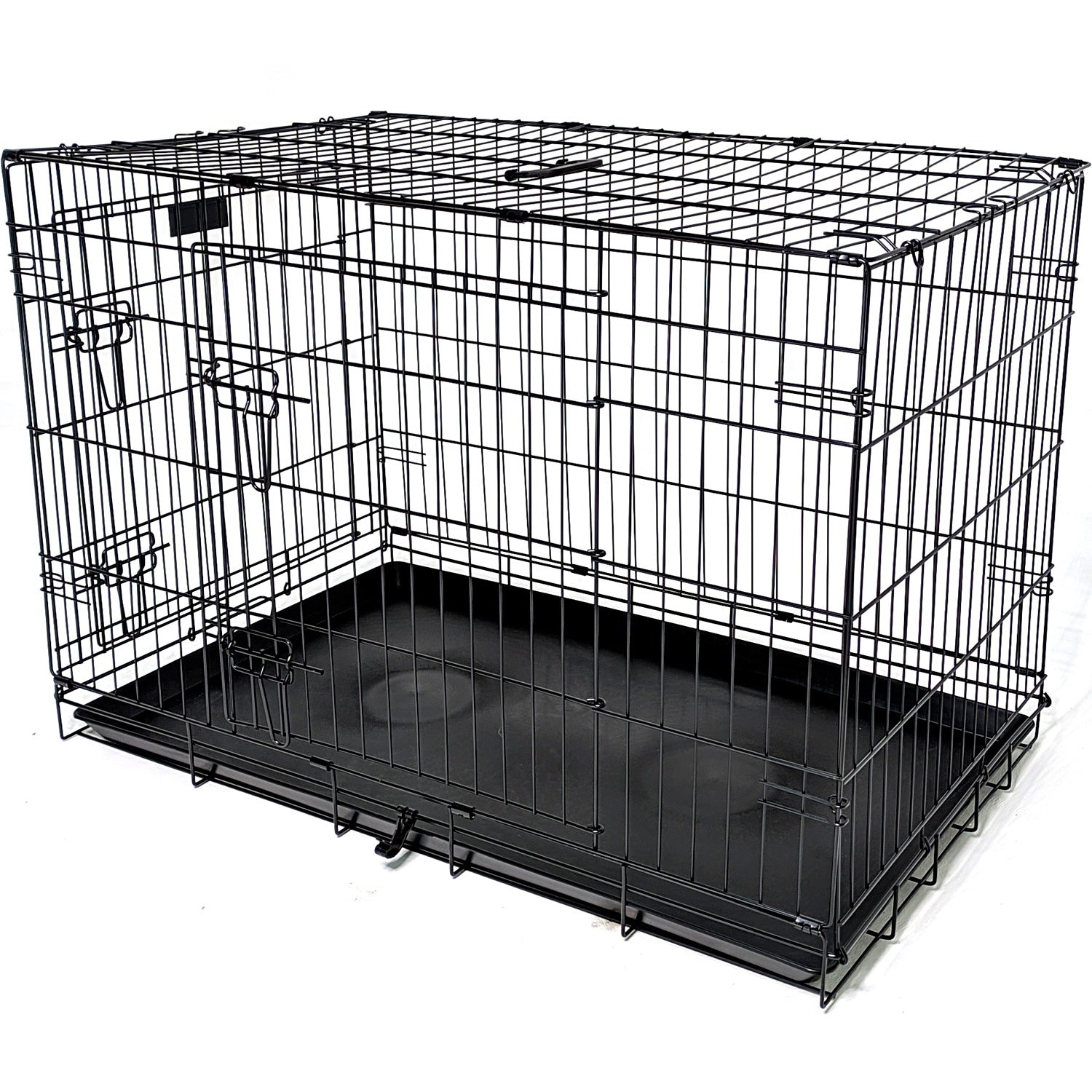 Transportadora Jaula Corral Metalica Perro Grande Plegable