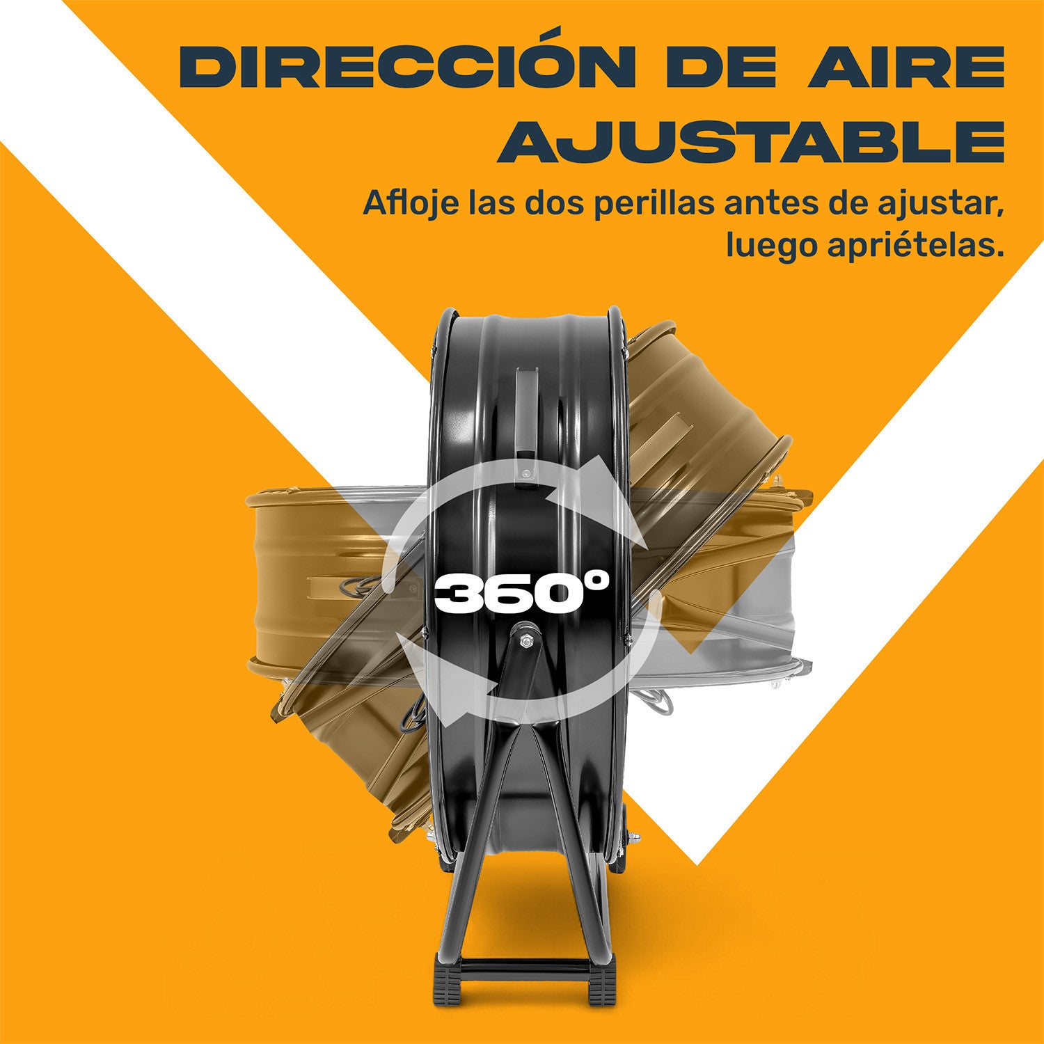 Ventilador Industrial Gutstark Metalico Piso 180w 2 Velocidades 30&