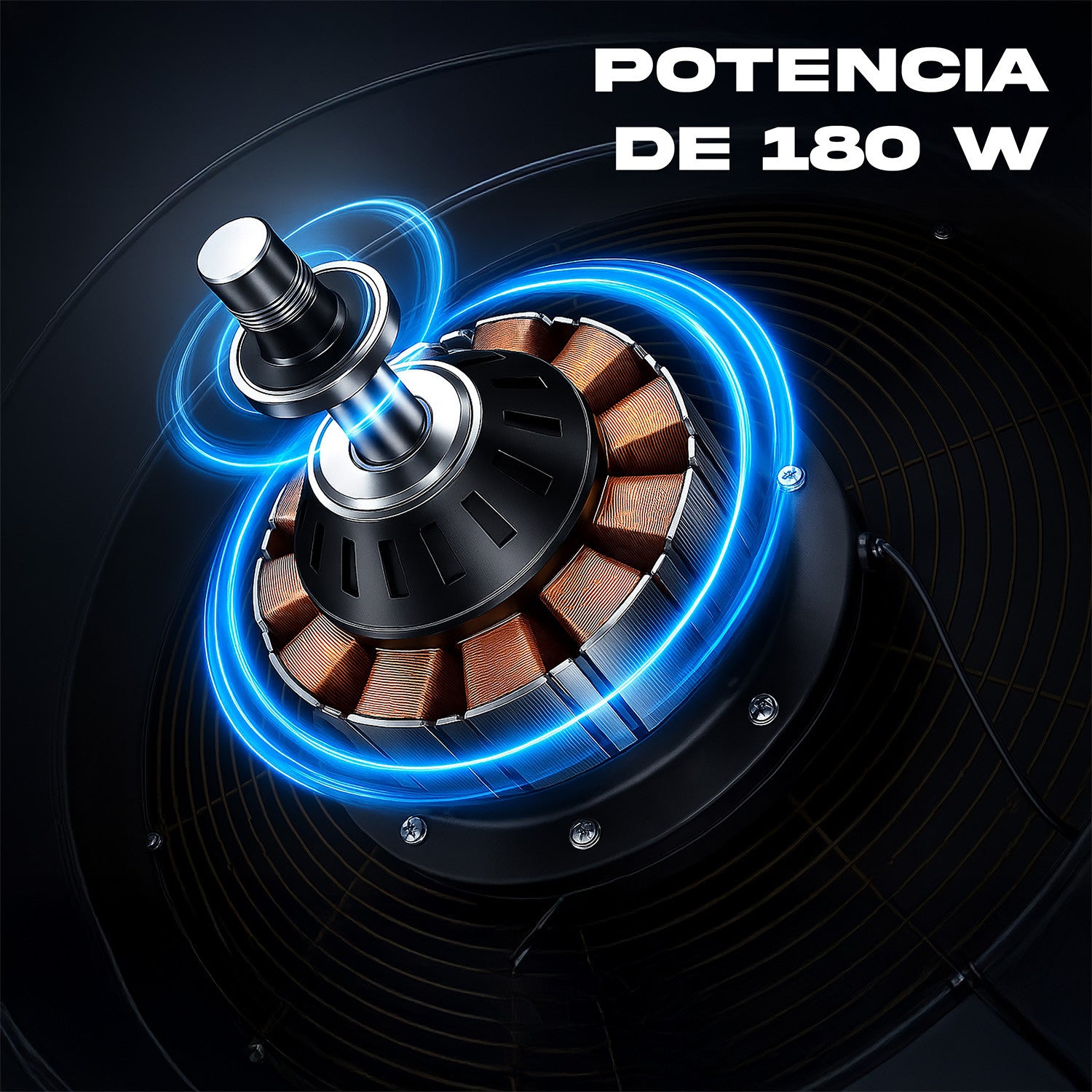 Ventilador Industrial Gutstark Metalico Piso 180w 2 Velocidades 30&
