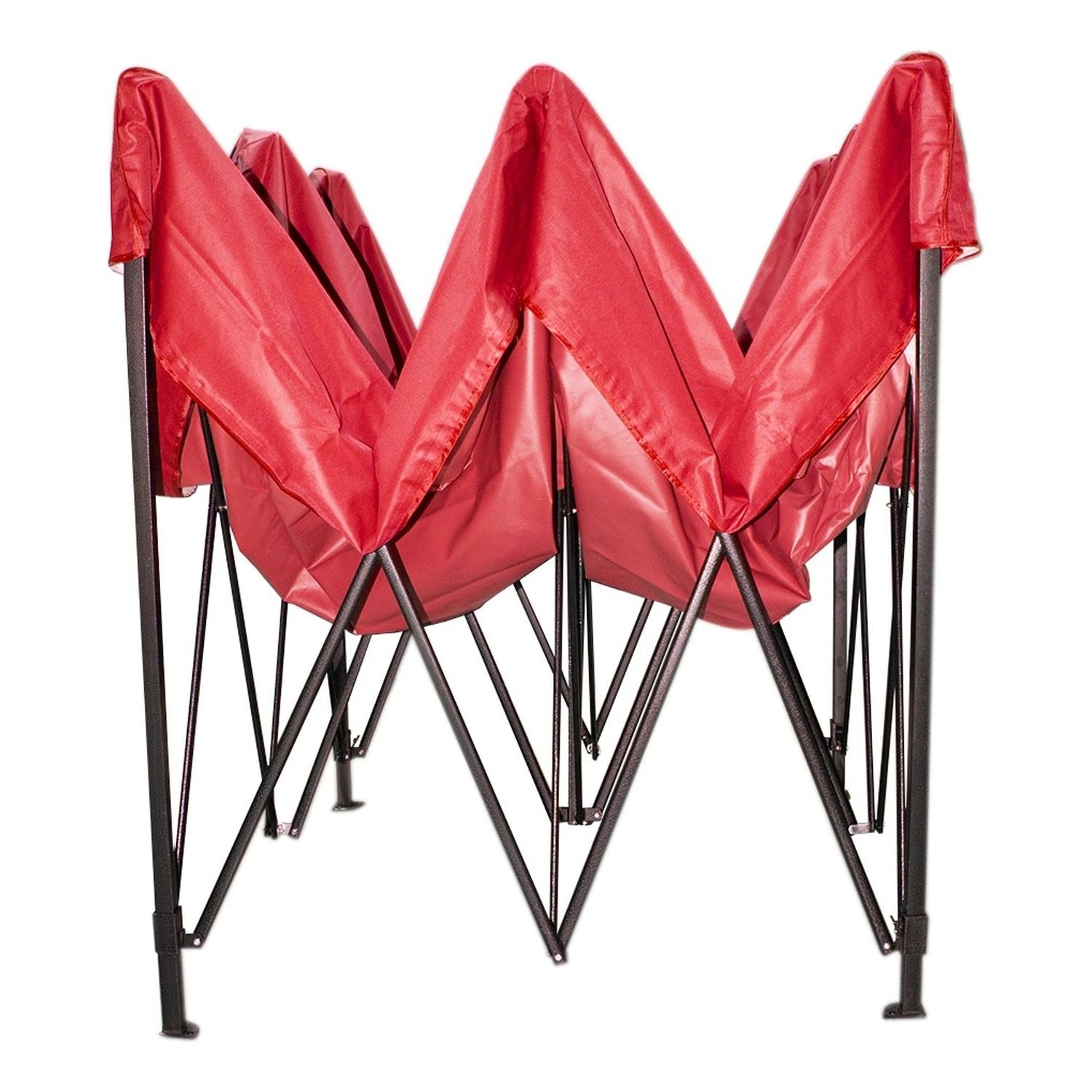 Carpa Toldo 3x3 Reforzado Plegable Impermeable Jardin 3 X 3 Roja