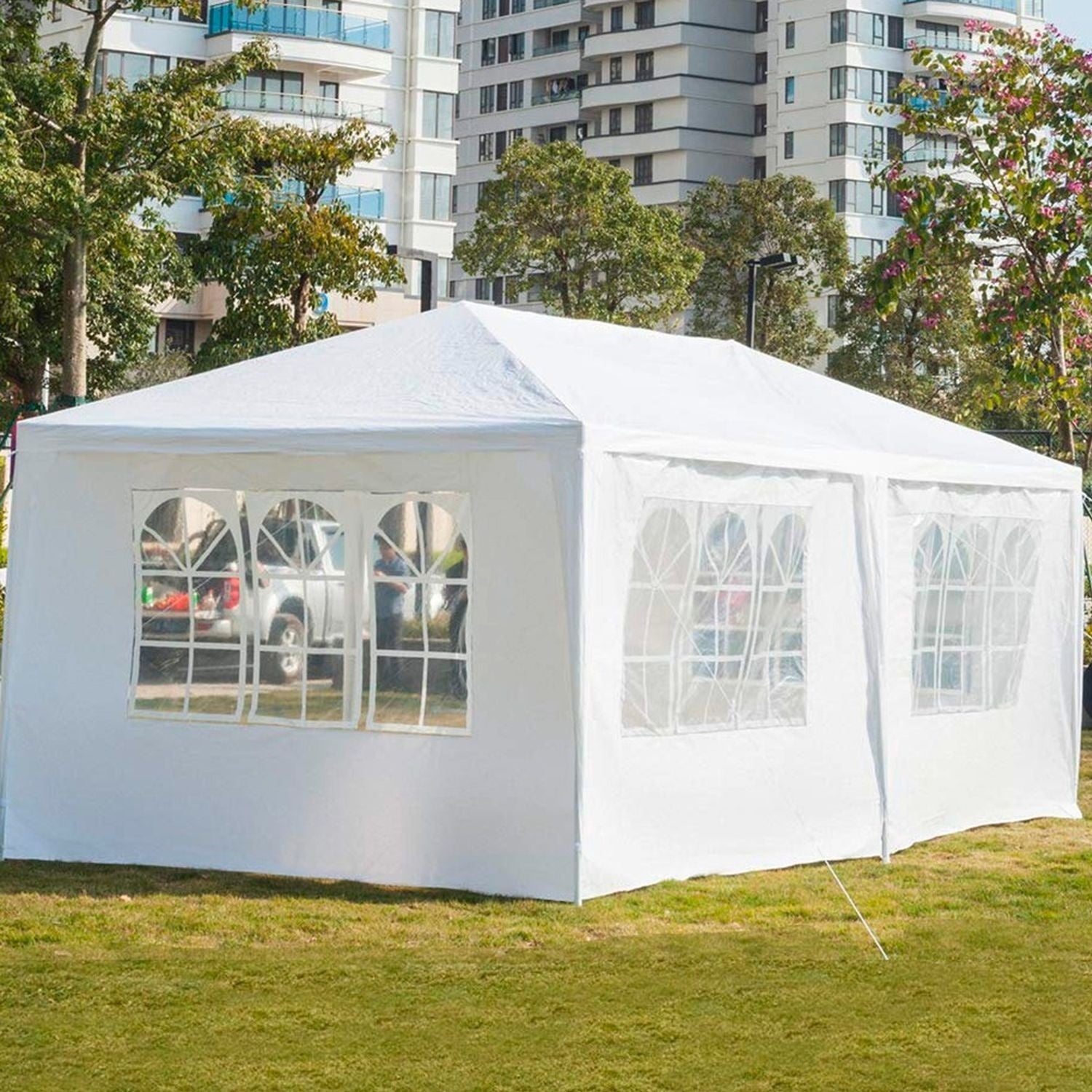 Toldo Reforzado 3x6 Metros Carpa Blanco Eventos 6 X 3