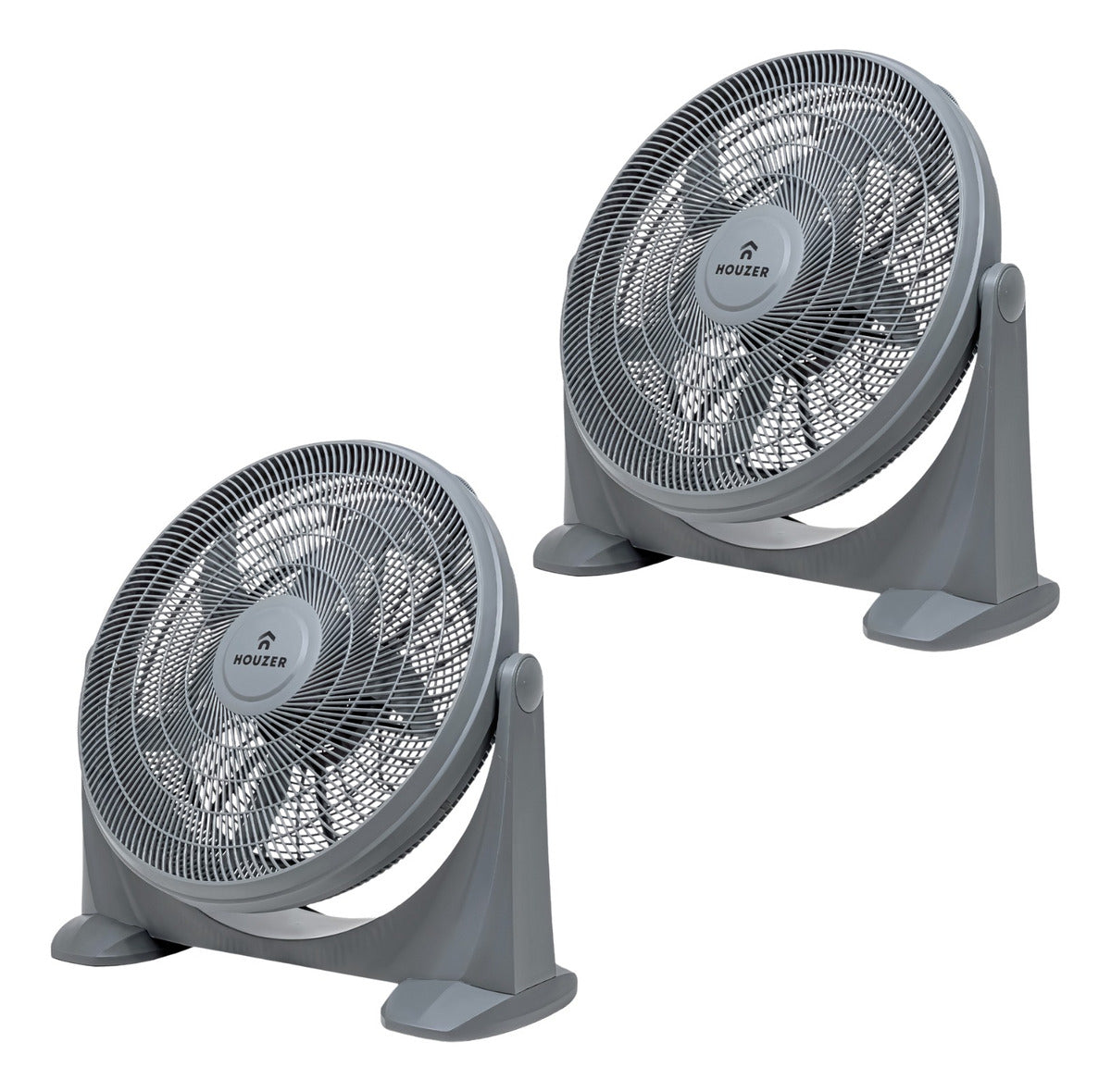 Kit Set 2 Ventiladores Piso 23&