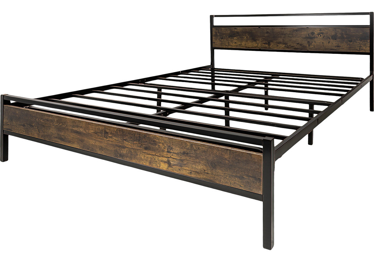 Base Cama Queen Recamara 2 Buros Country Modernos