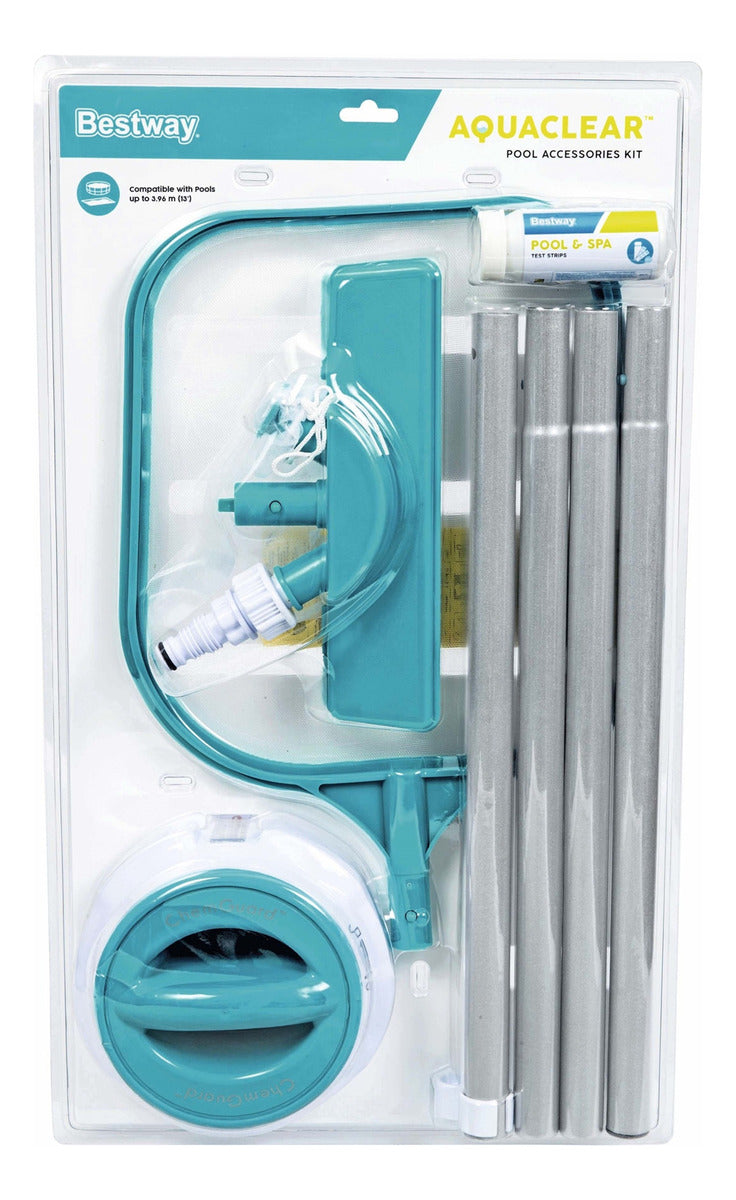 Kit Limpieza Alberca Bestway Piscina Desnatador Aspiración
