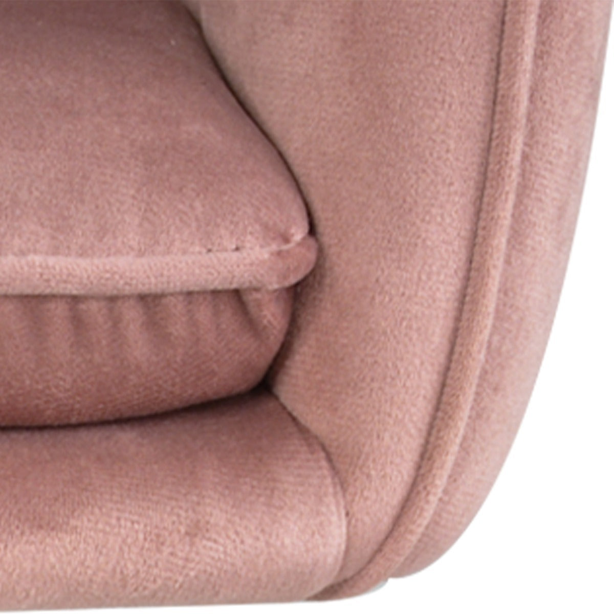 Sillas Altas Tapizadas Banco Terciopelo Velvet Rosa Set 4